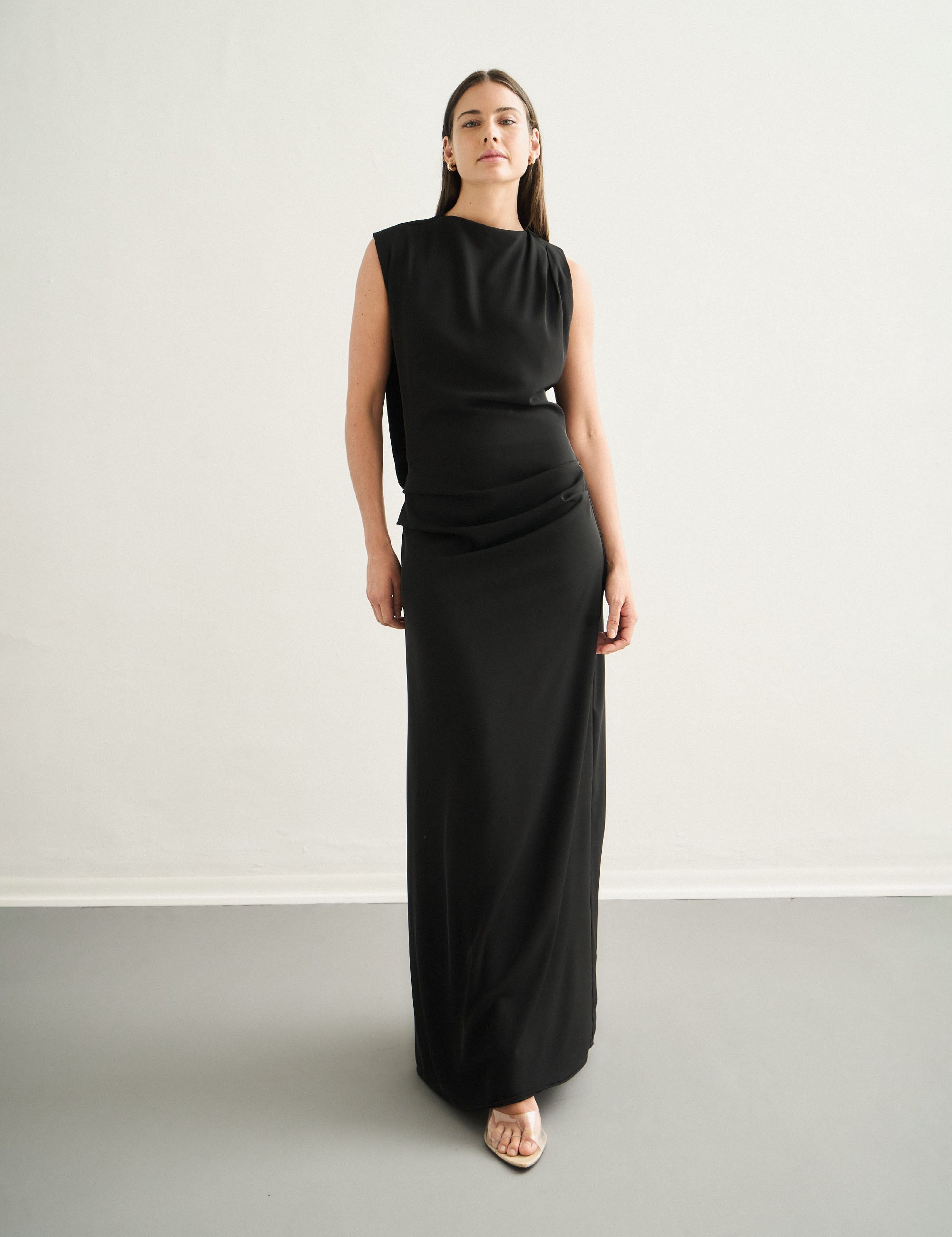 Vestido Lune Alfaiataria Preto