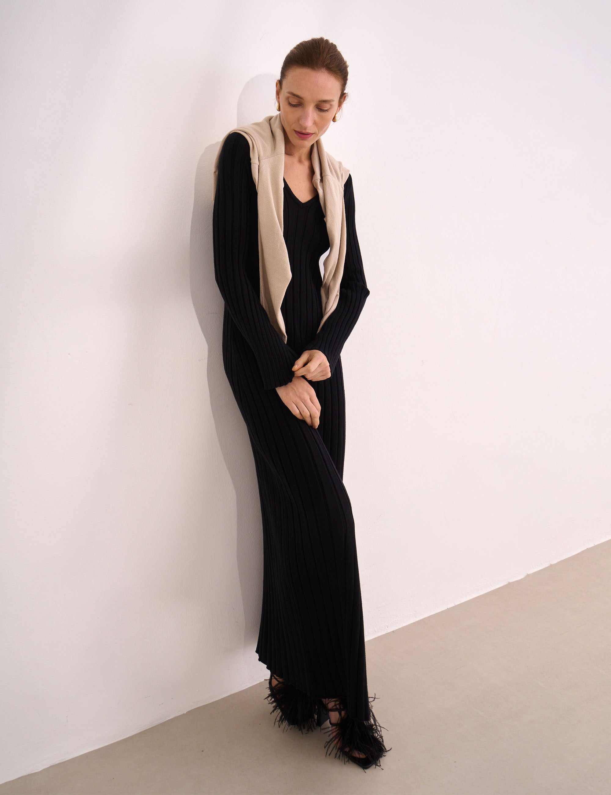 Vestido Margot Tricot Preto