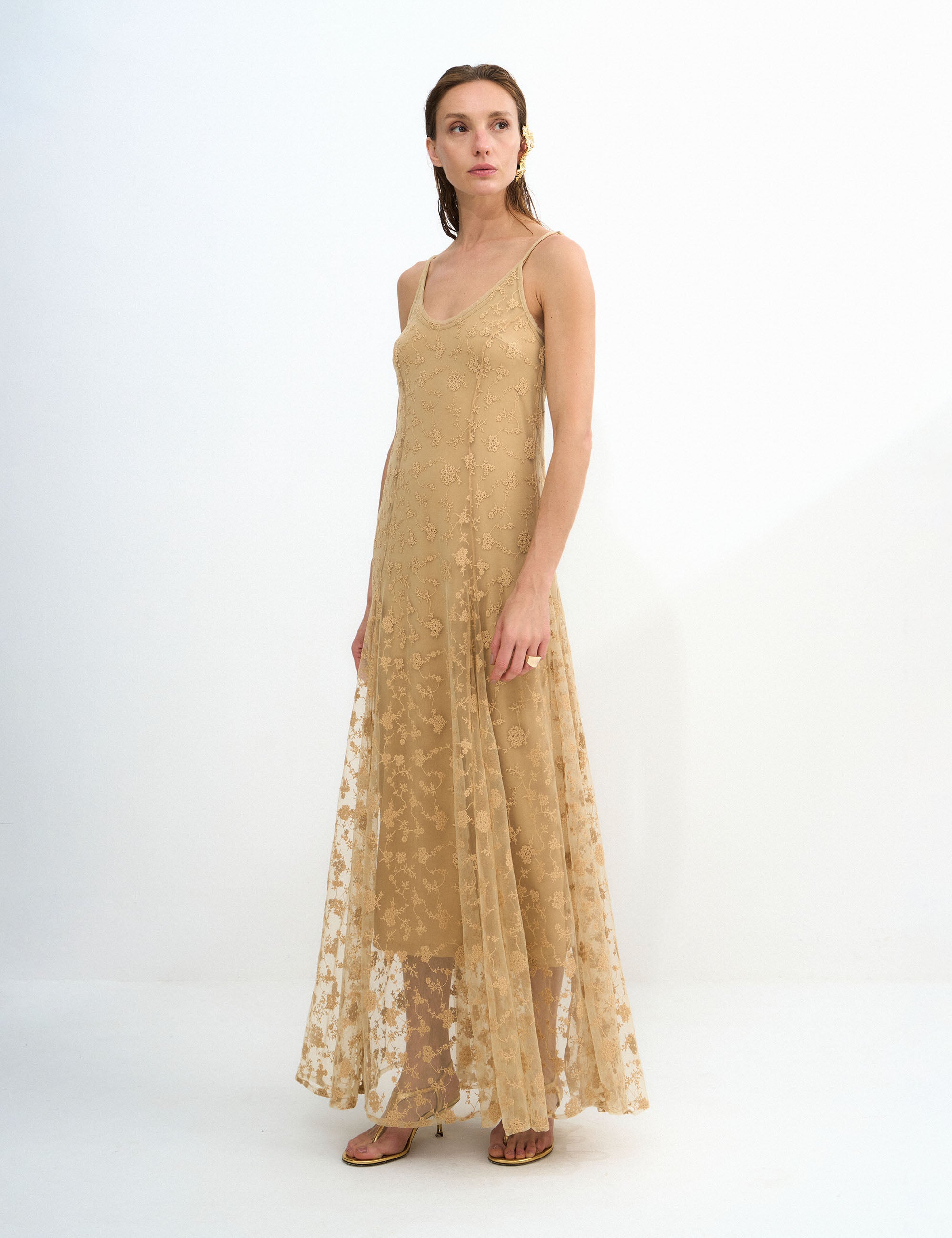 Vestido Provence Tule Ceramica