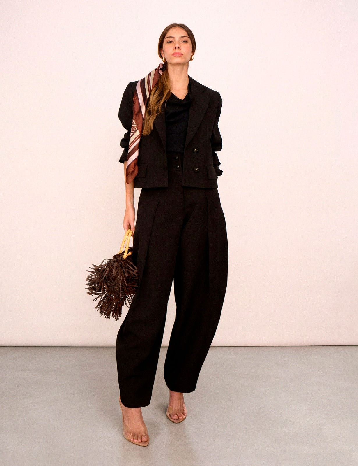 Blazer Karina Alfaiataria Preto