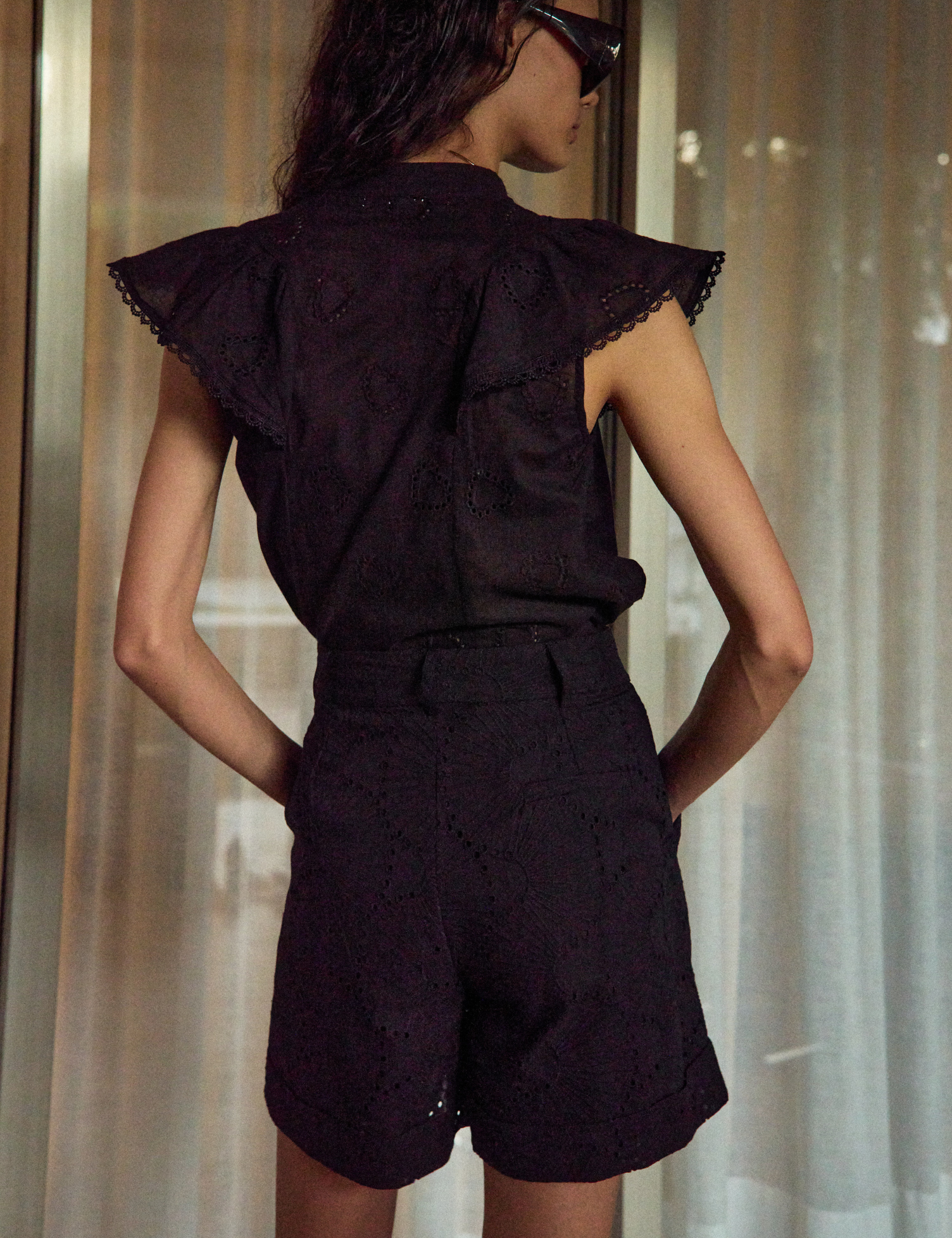 Camisa Lena Laise Preto