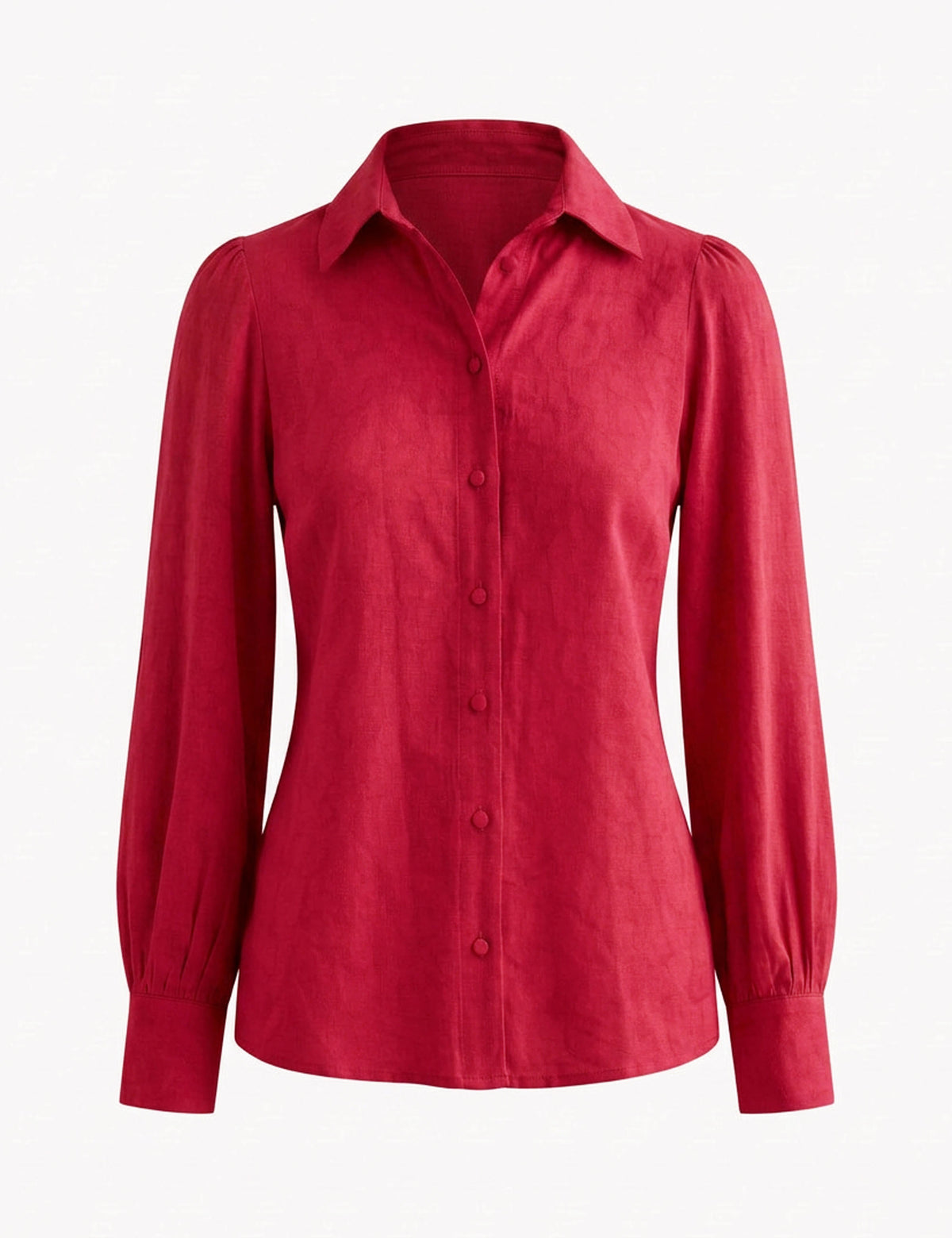Camisa Sandra Jacquard Vermelho
