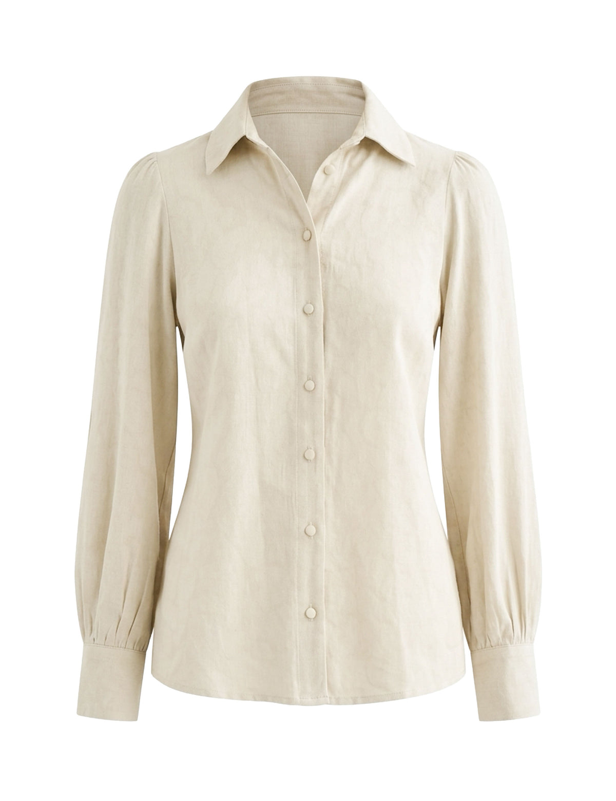 Camisa Sandra Jacquard Porcelana