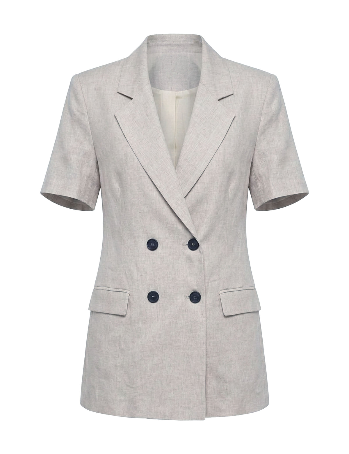 Blazer Evelyn Linho Natural