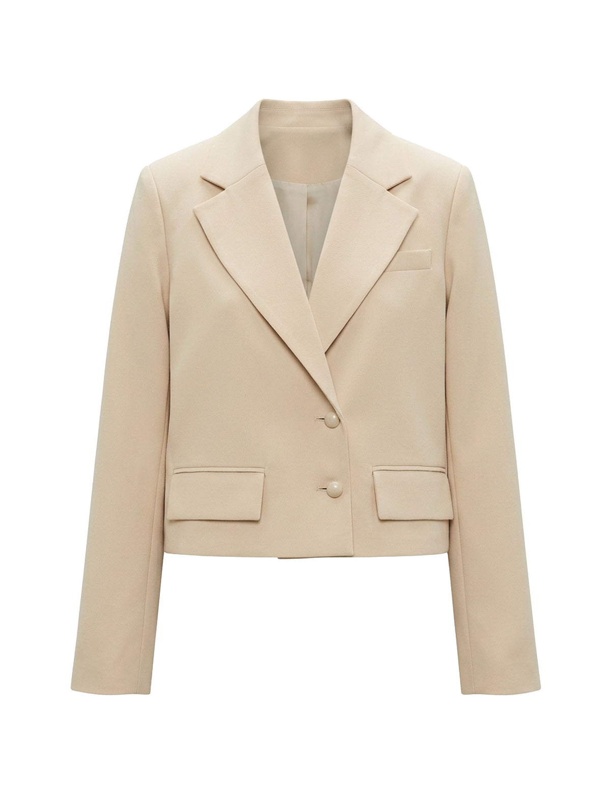 Blazer Karina Alfaiataria Marfim