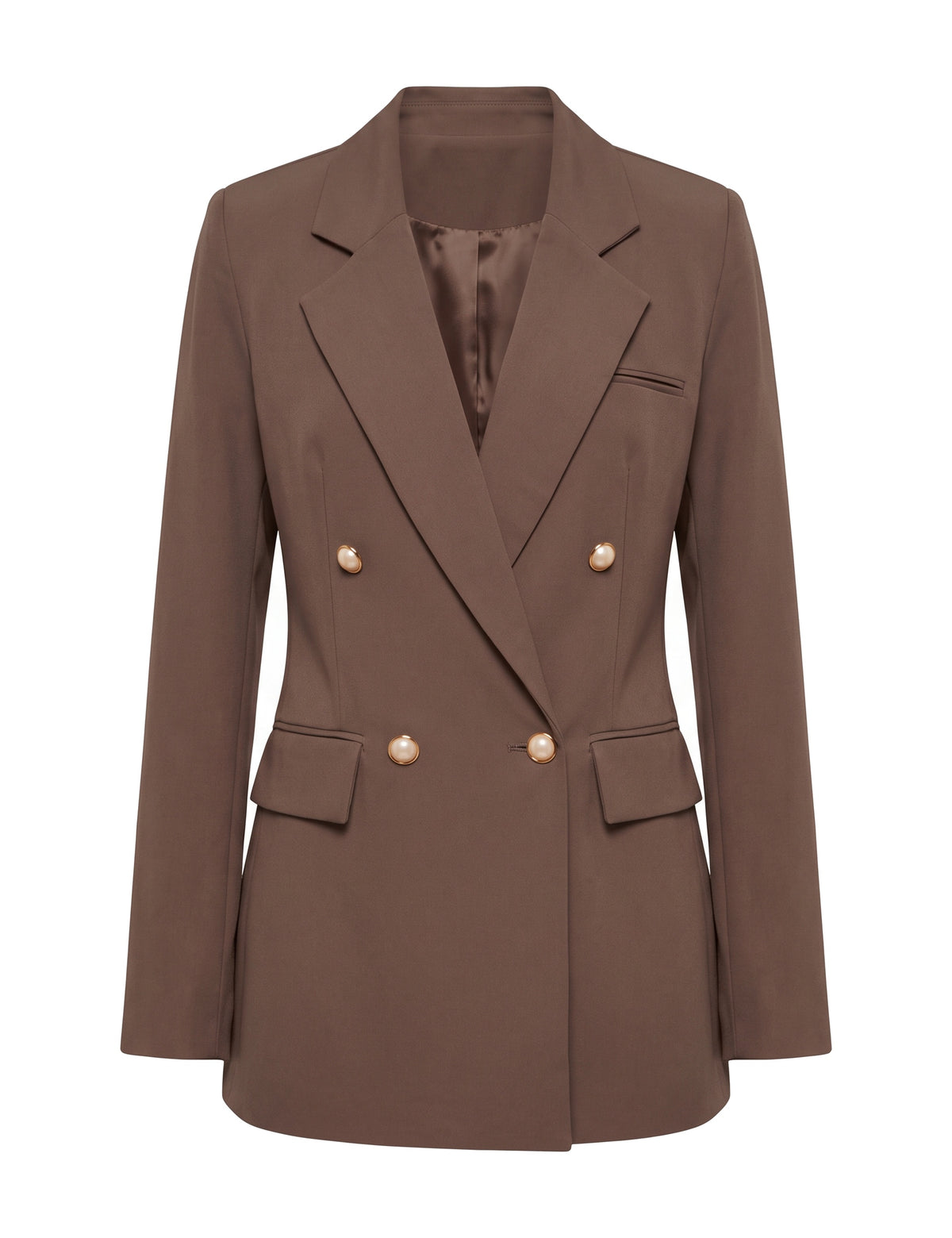 Blazer Liege Alfaiataria Marrom