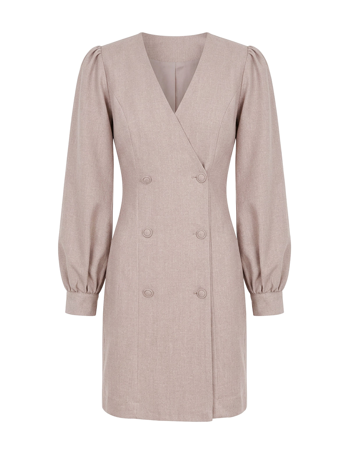 Blazer Melissa Alfaiataria Bege Mescla