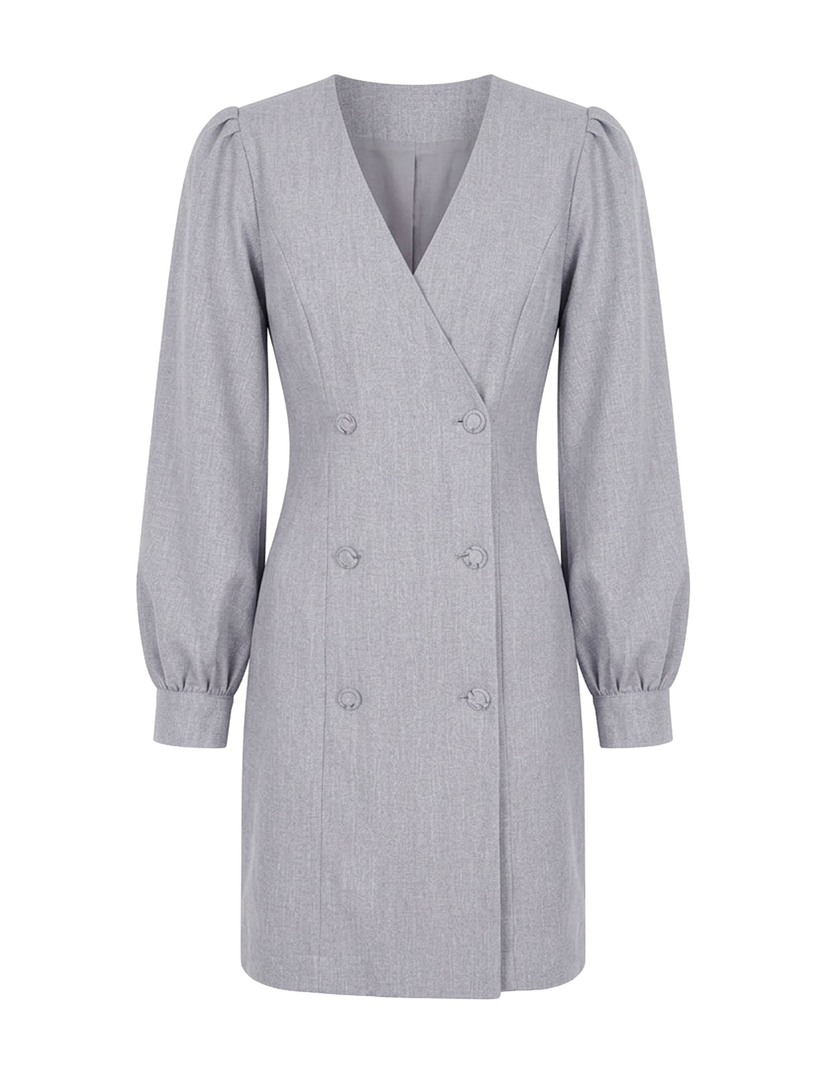 Blazer Melissa Alfaiataria Cinza Mescla