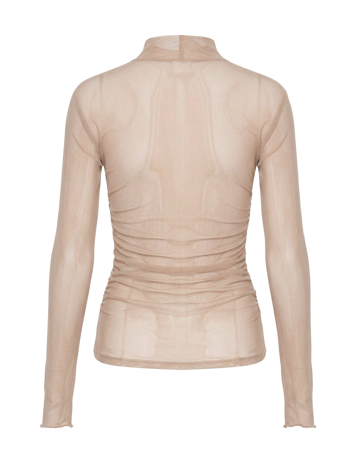 Blusa Erika Tule Nude