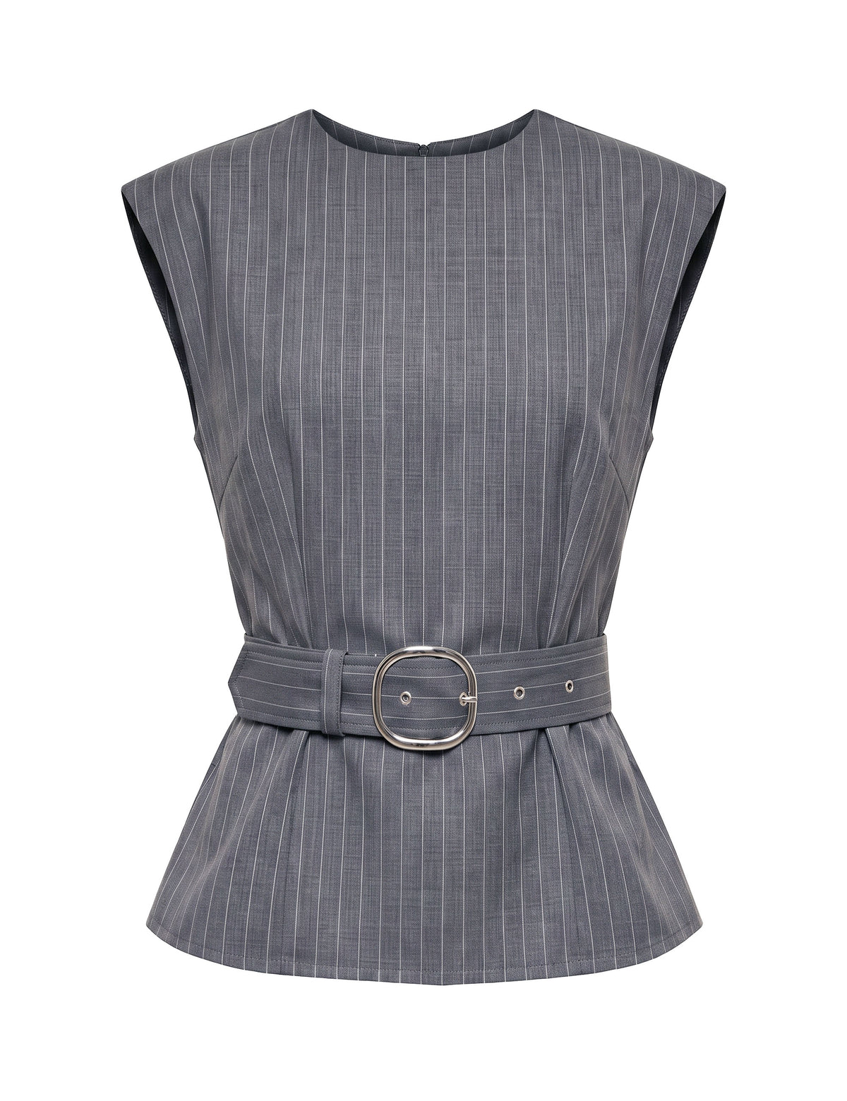 Blusa Magriet Alfaiataria Chumbo