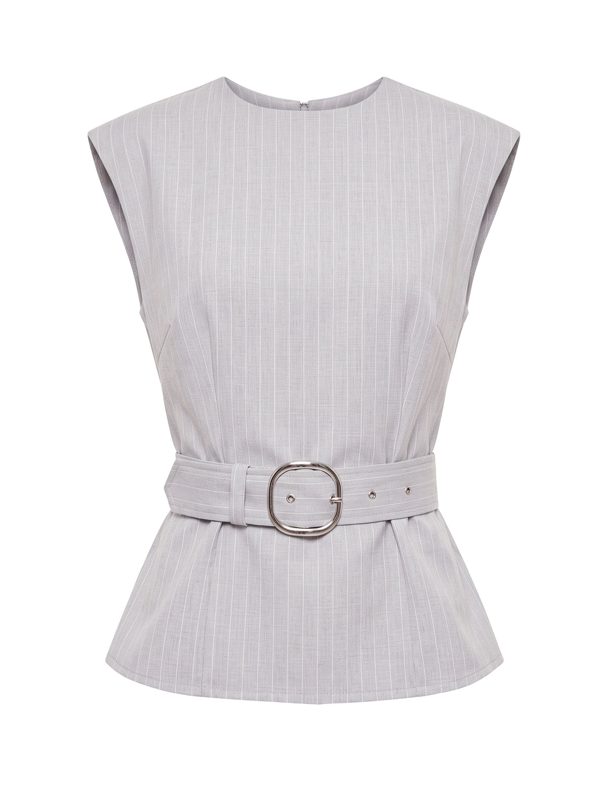 Blusa Magriet Alfaiataria Cinza