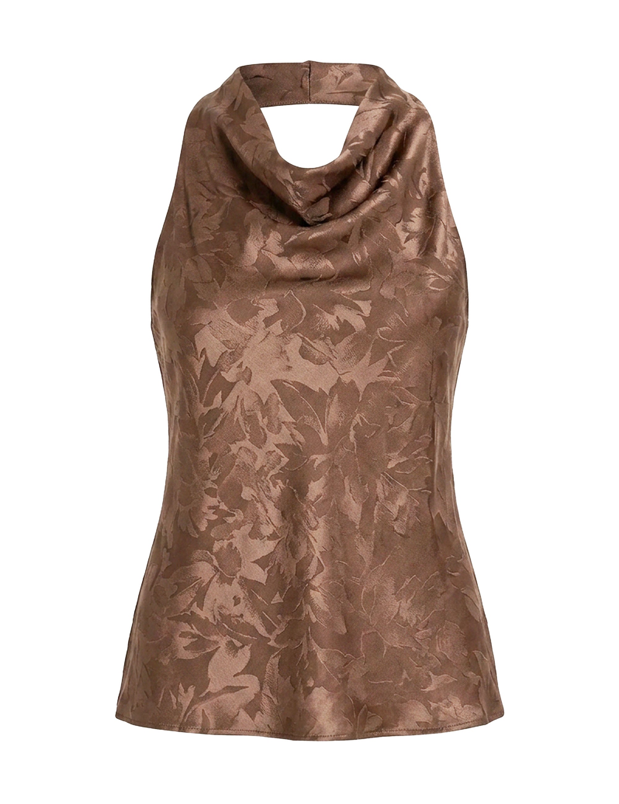 Blusa Pietra Jacquard Marrom