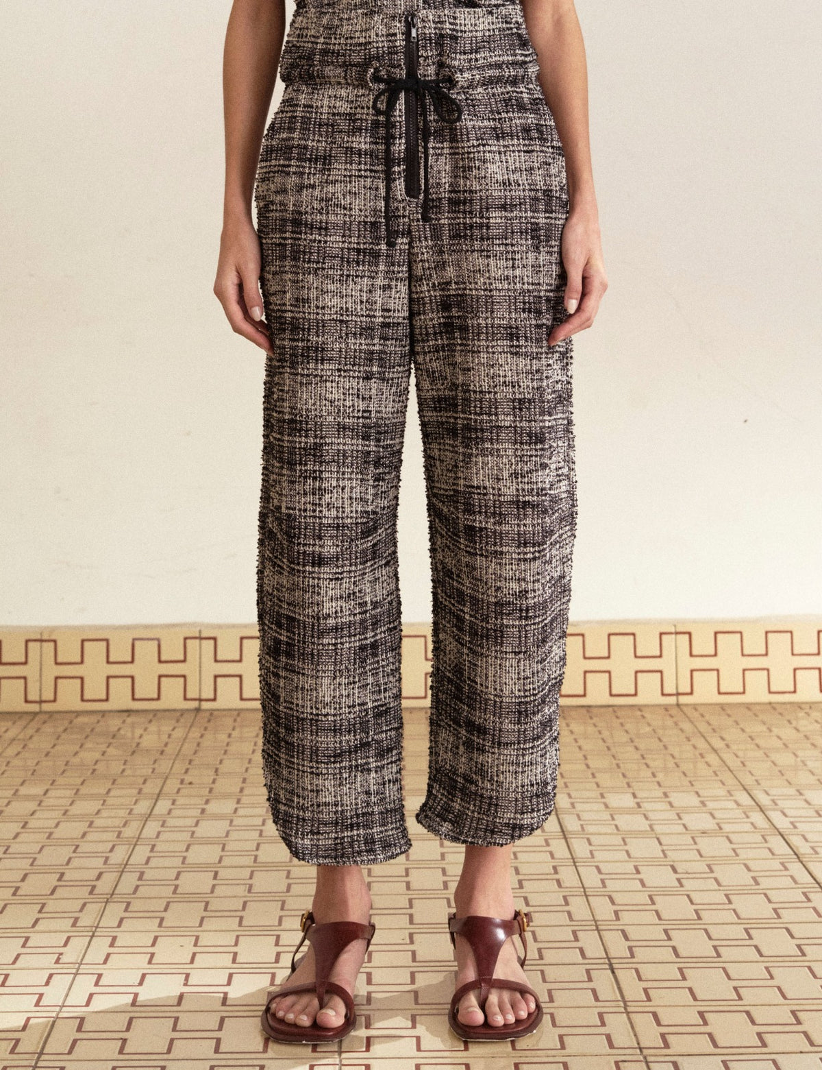 Conjunto Elle Tweed Preto