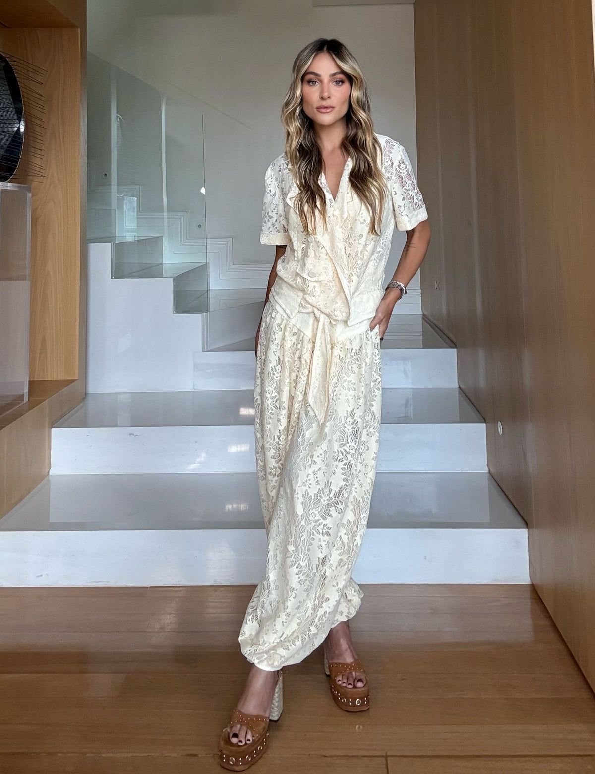 Casaqueto Renda Off White