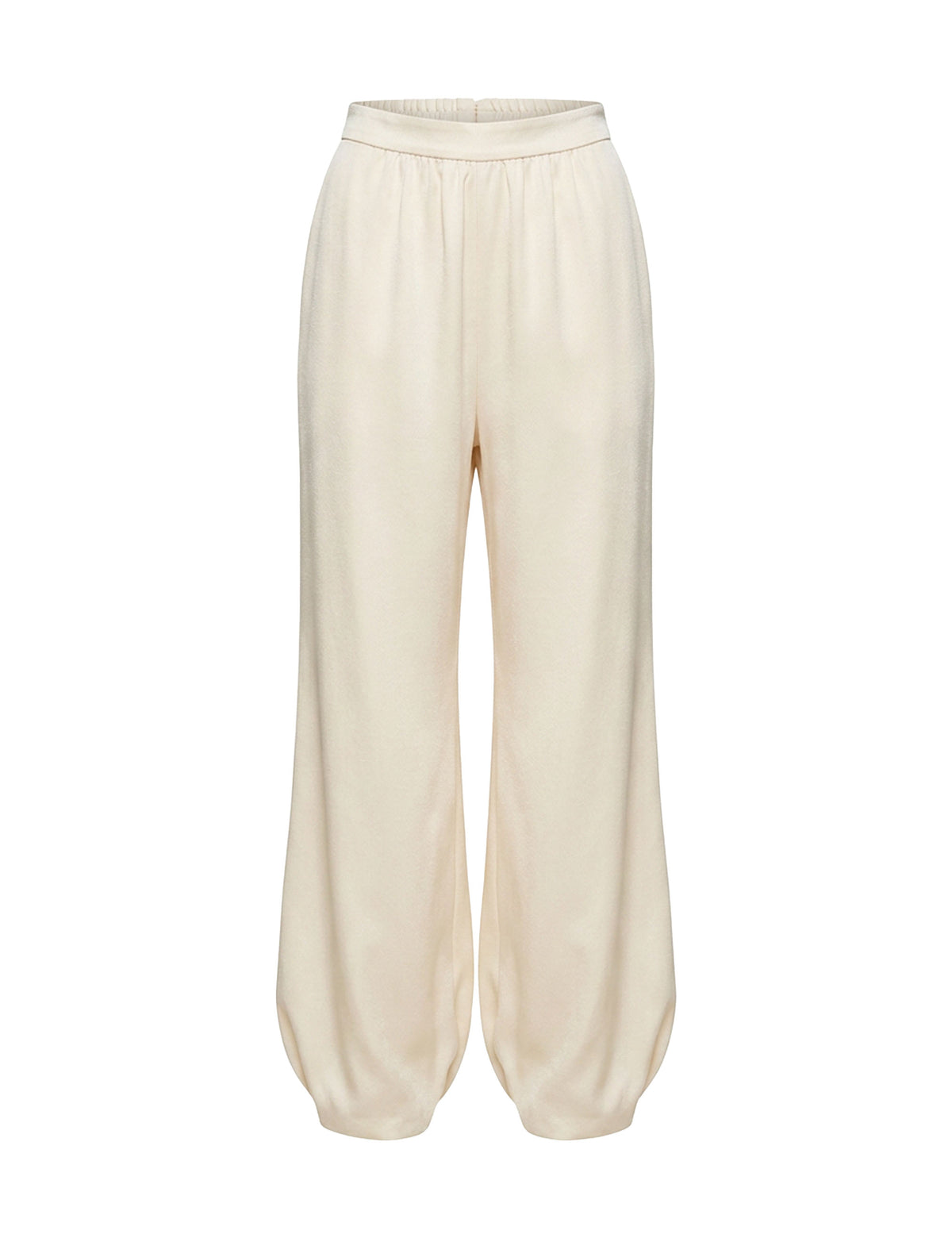 Calça Lenço Mayara Cetim Pérola