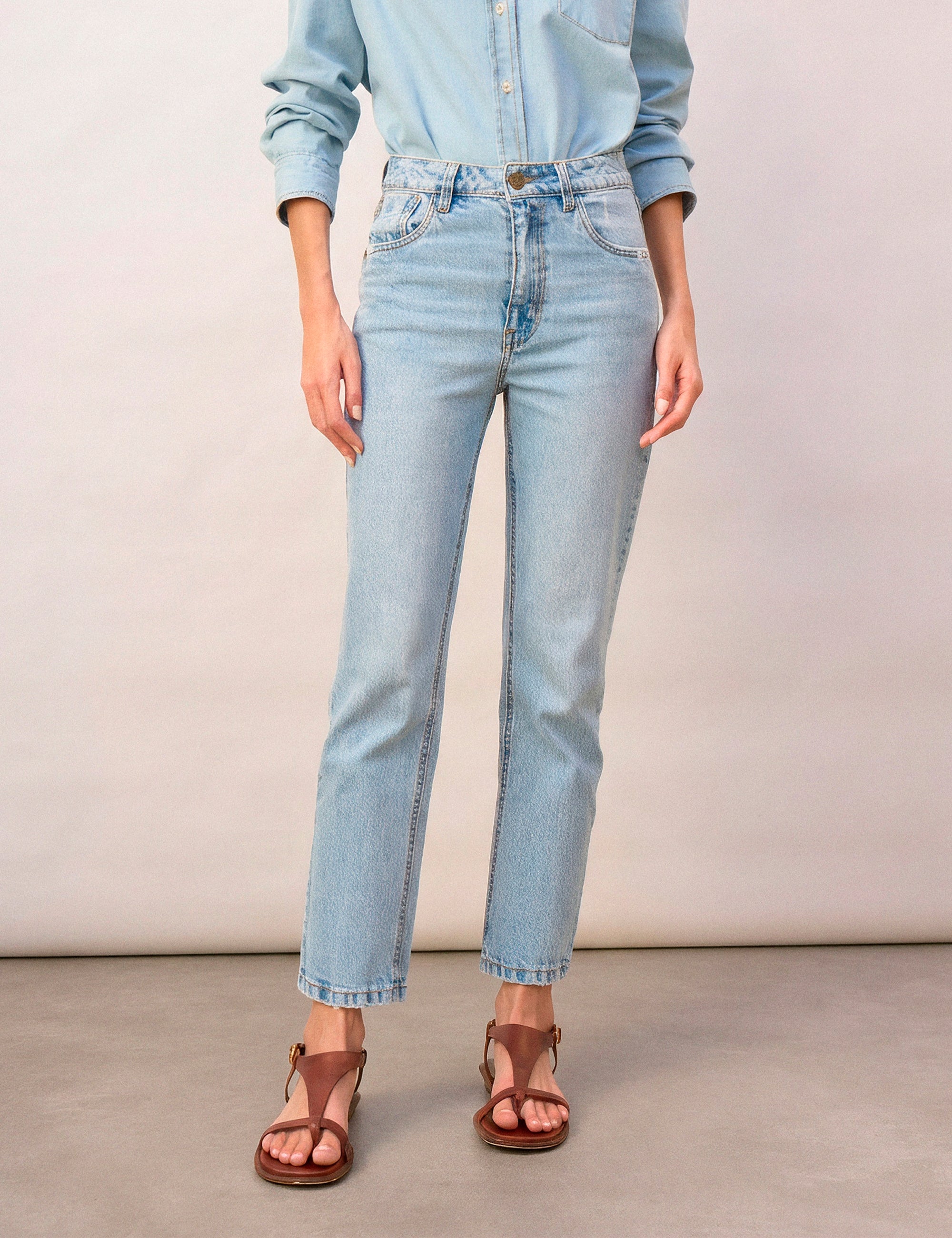 Calça Jessica Denim Claro