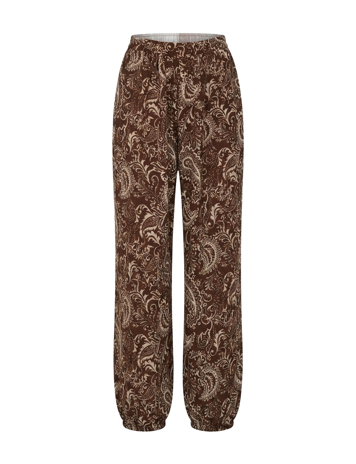 Calça Noemi Georgette Marrom