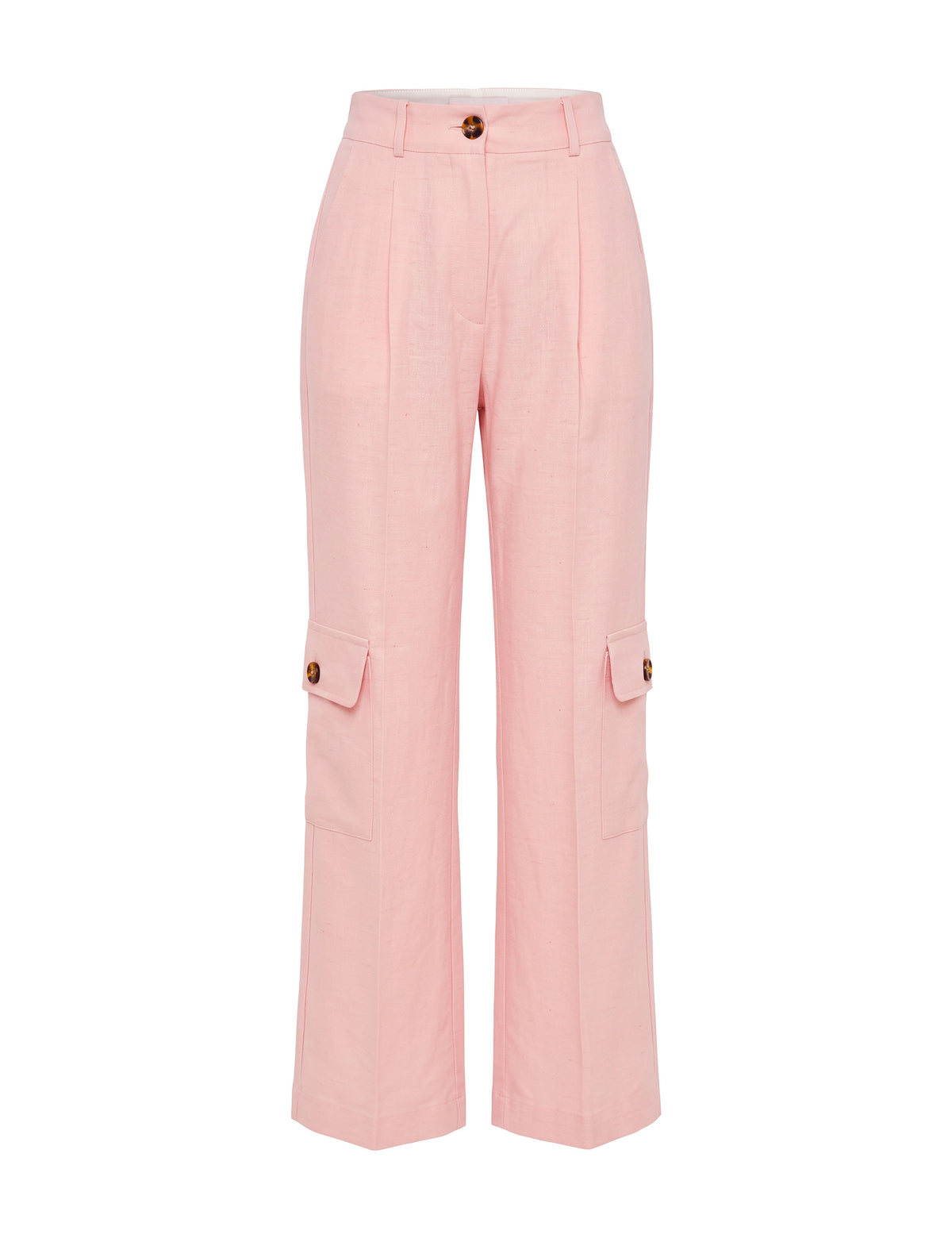 Calça Paola Viscose Rose