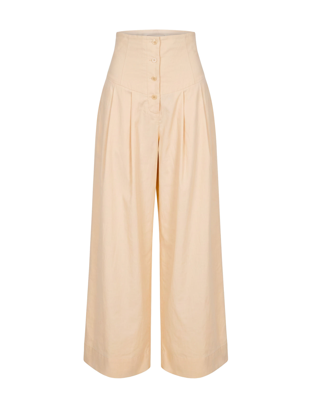 Calça Paula Sarja Areia