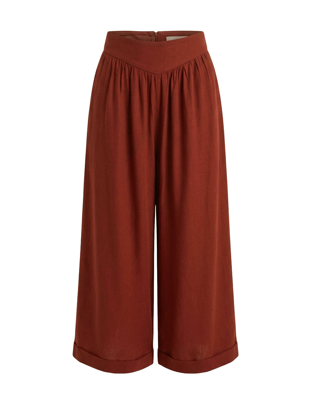 Calça Violett Cetim Vermelho