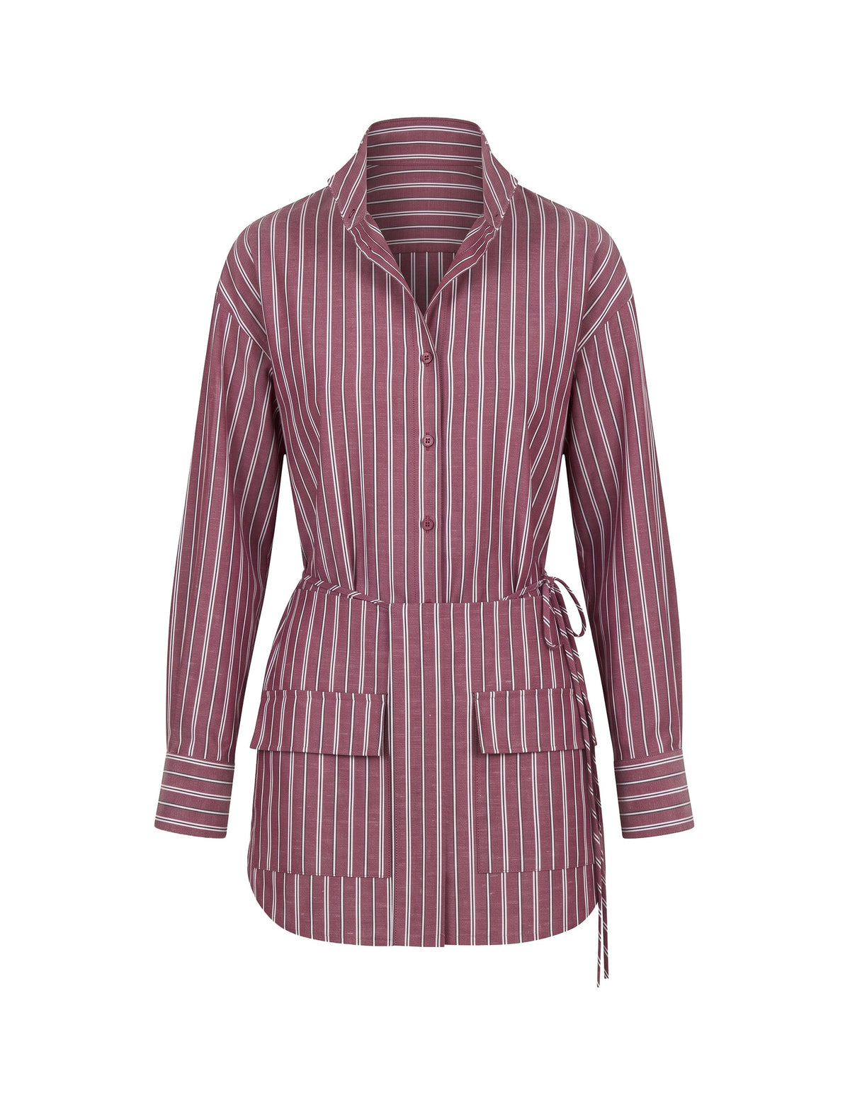 Camisa Fabiana Tricoline Bordeaux