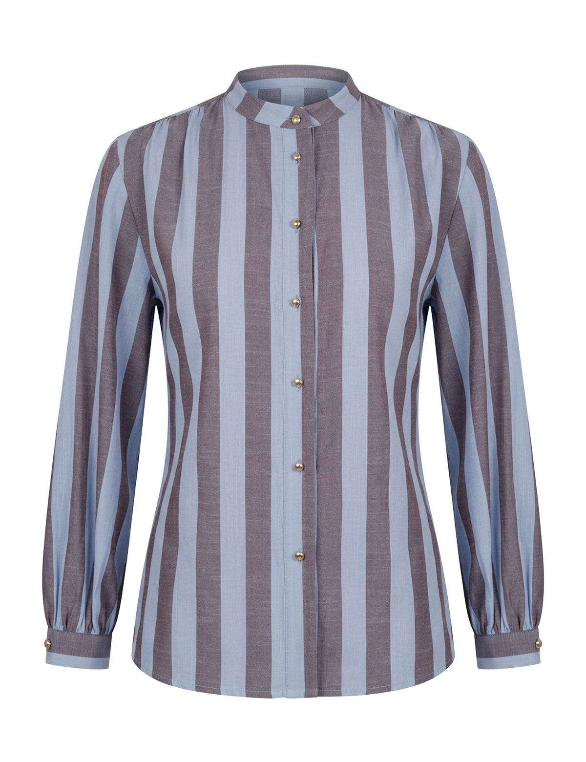 Camisa Fiorella Listrada Azul