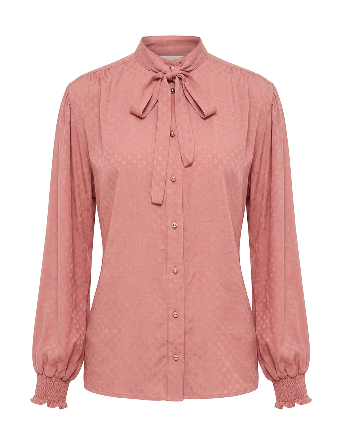 Camisa Karina Jacquard Rose