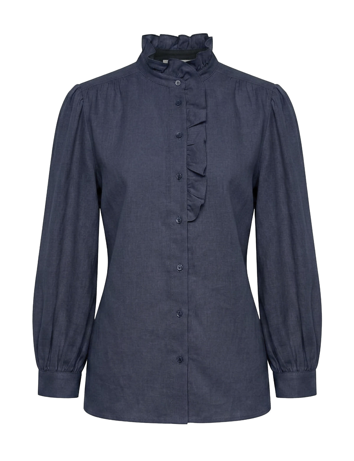 Camisa Lucy Viscolinho Marinho