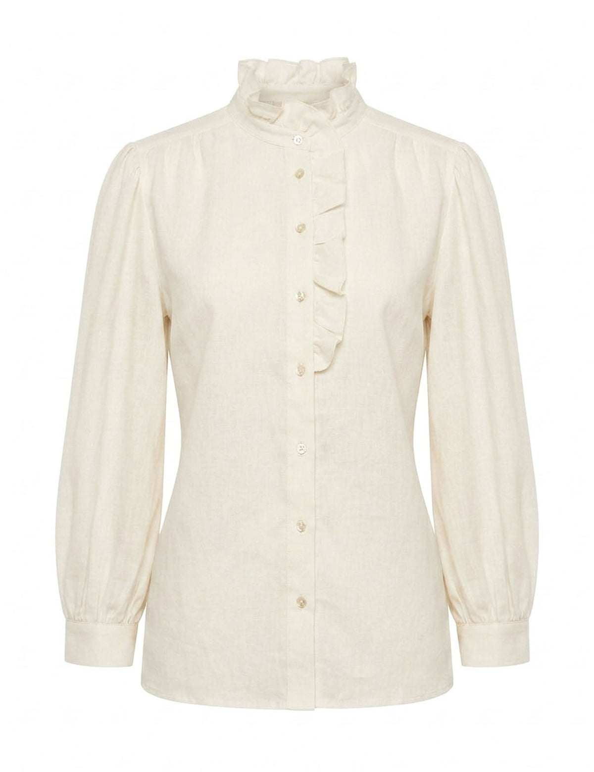 Camisa Lucy Viscolinho Off White