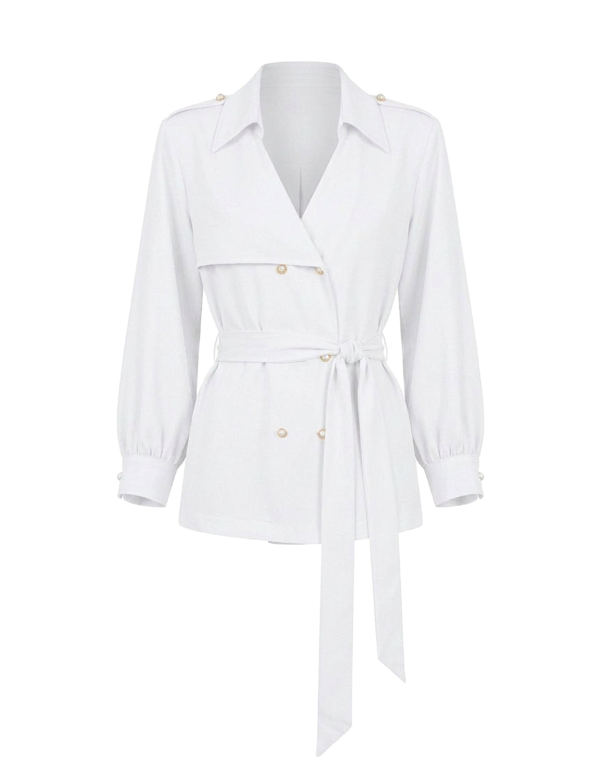 Camisa Marie Alfaiataria Off White