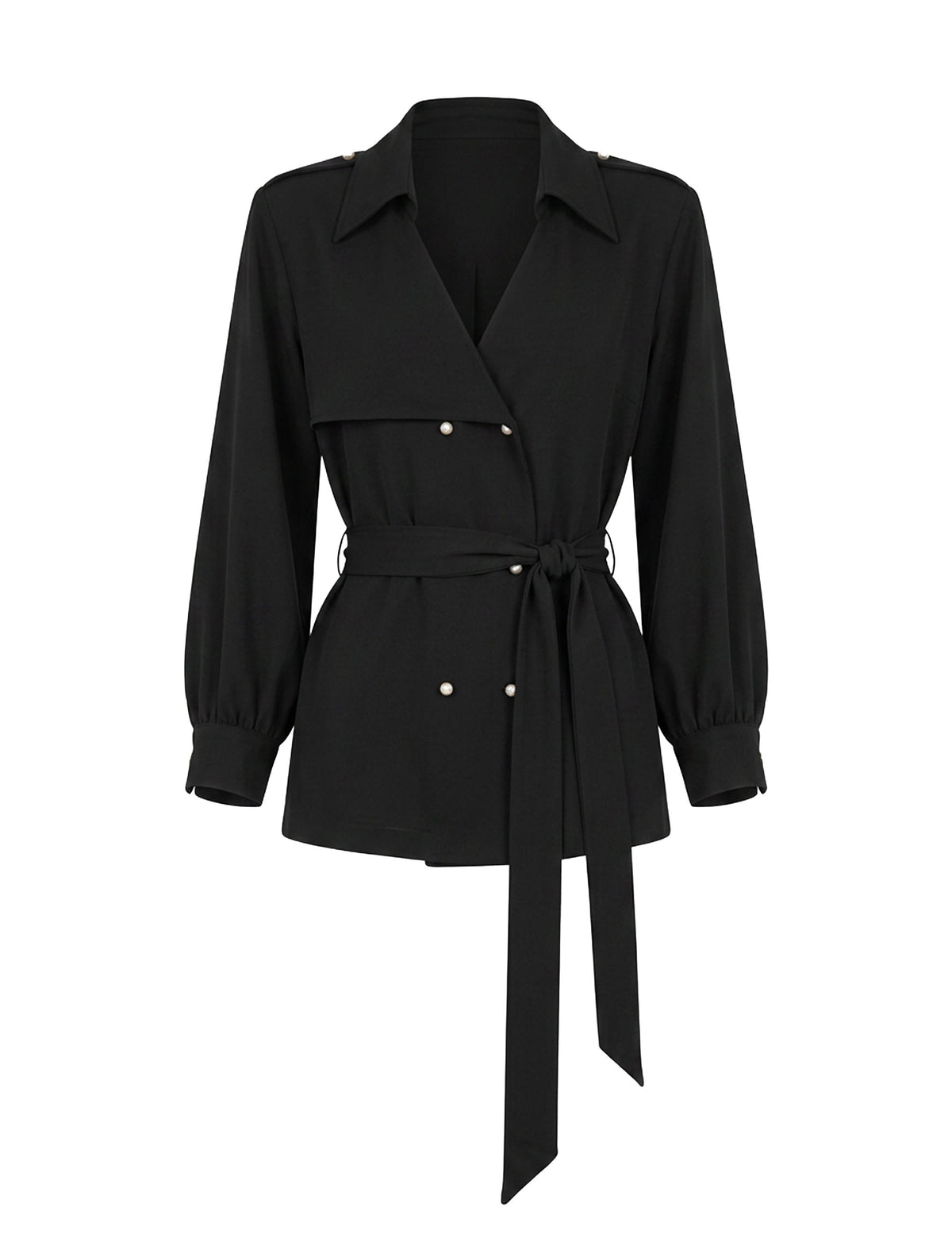 Camisa Marie Alfaiataria Preto