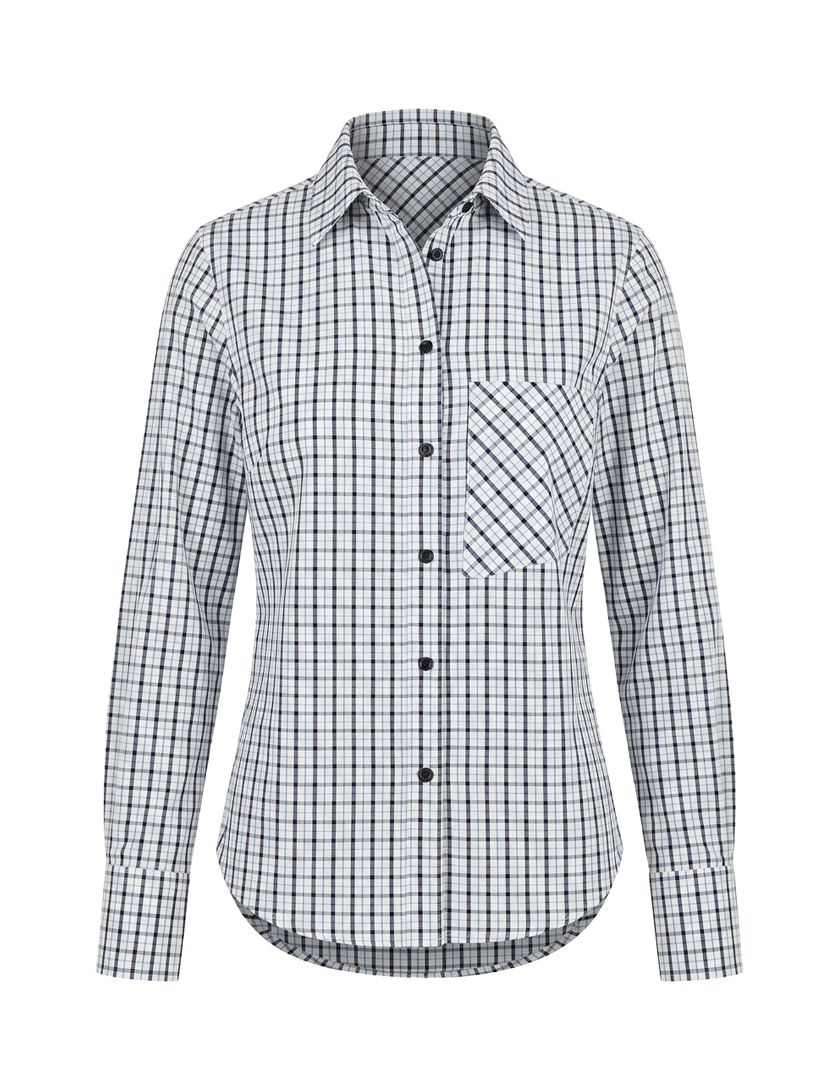 Camisa Mary Xadrez Branco