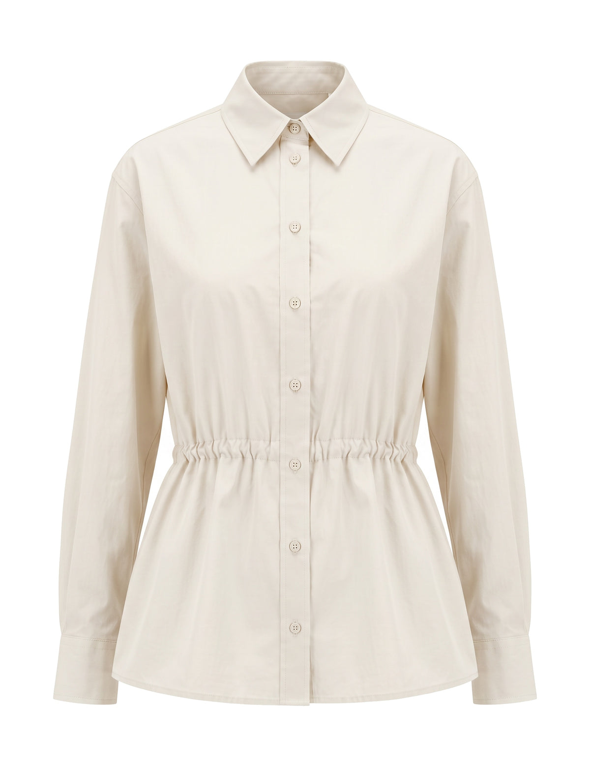 Camisa Paola Tricoline Off White