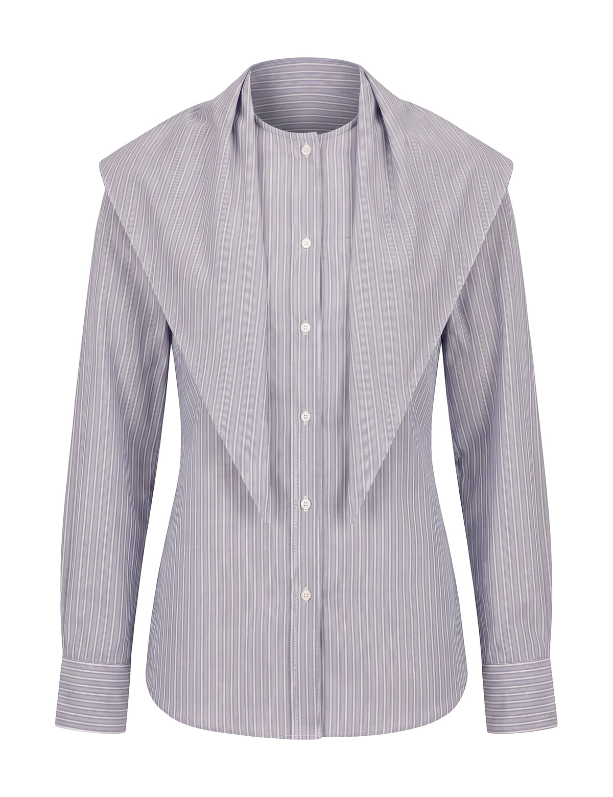 Camisa Penelope Tricoline Azul Denim