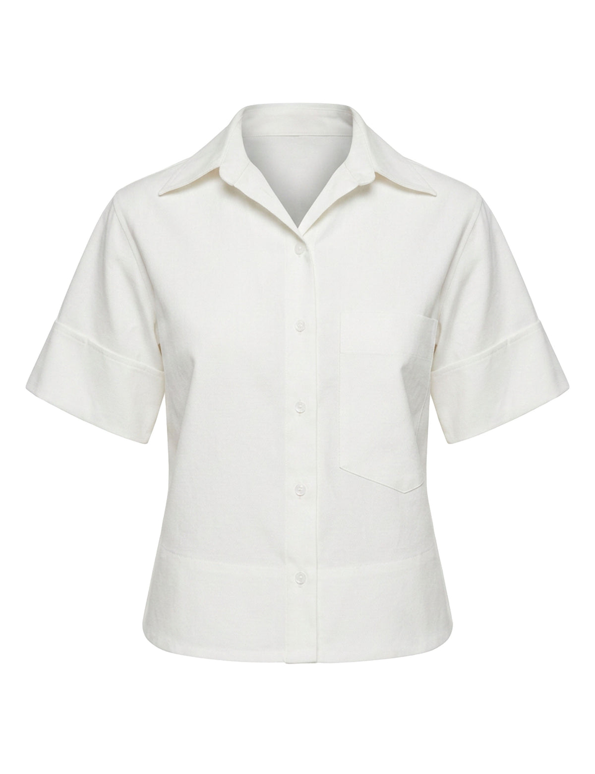 Camisa Pipa Tricoline Off White
