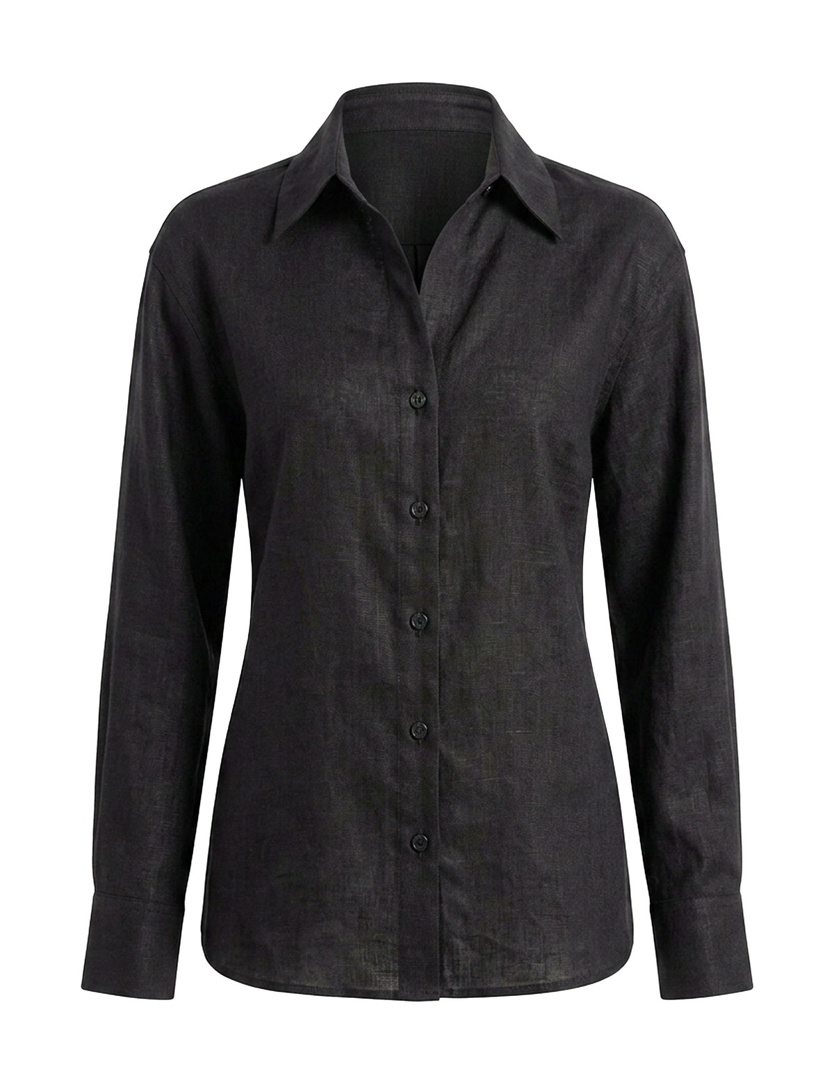 Camisa Roberta Linho Preto