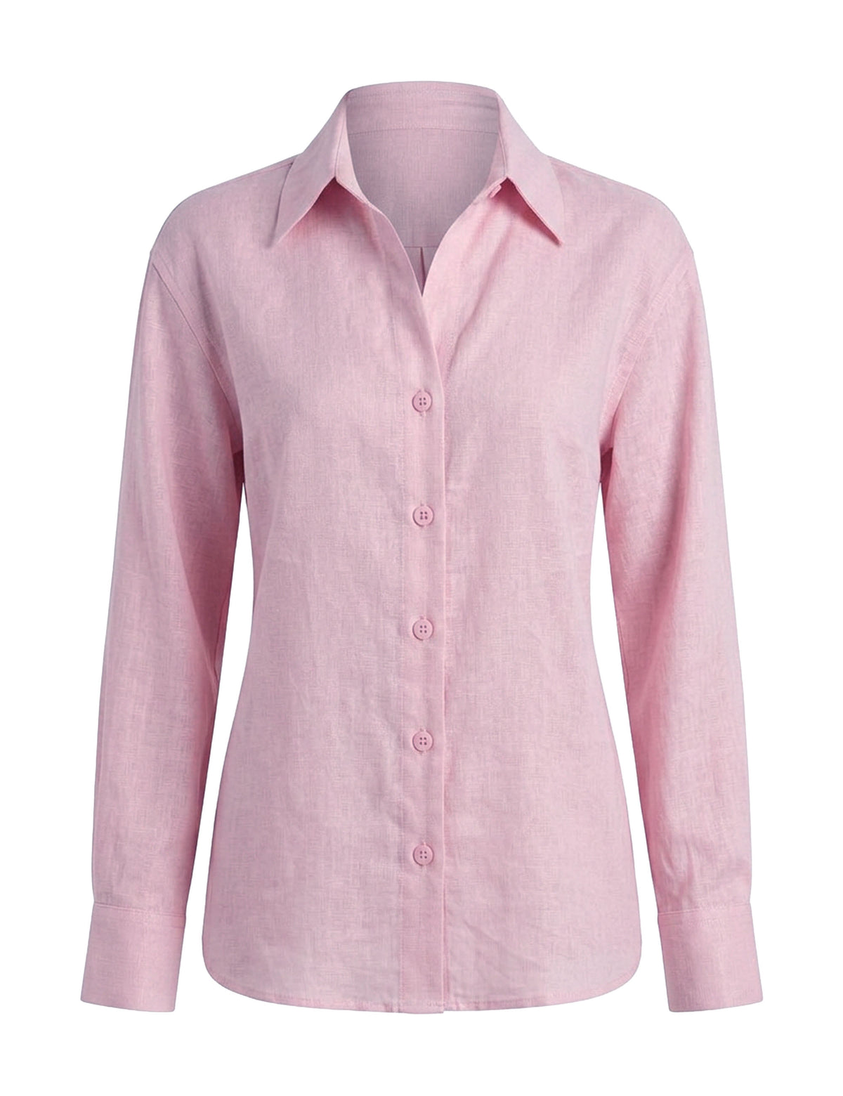 Camisa Roberta Linho Rosa