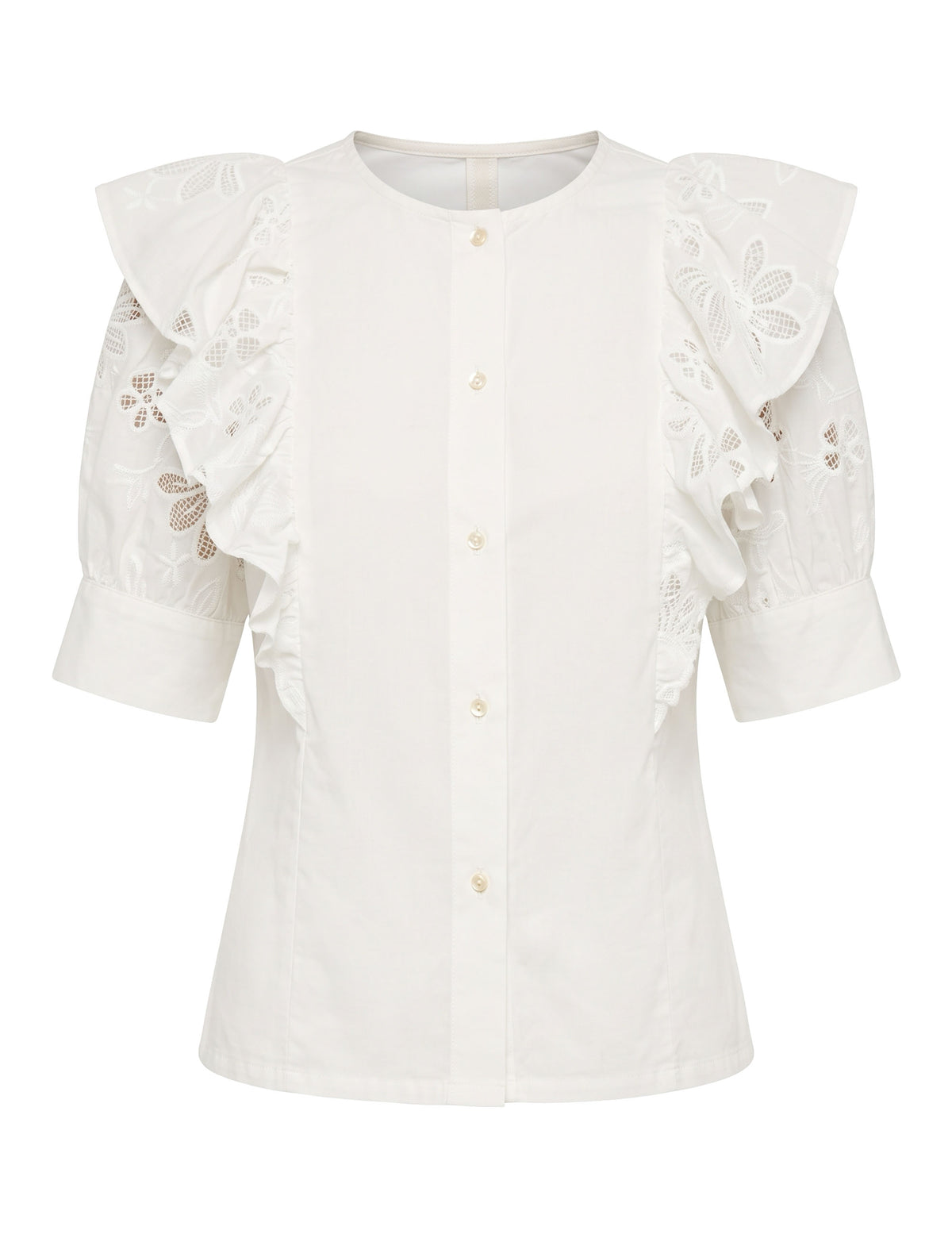 Camisa Viviane Laise Off White