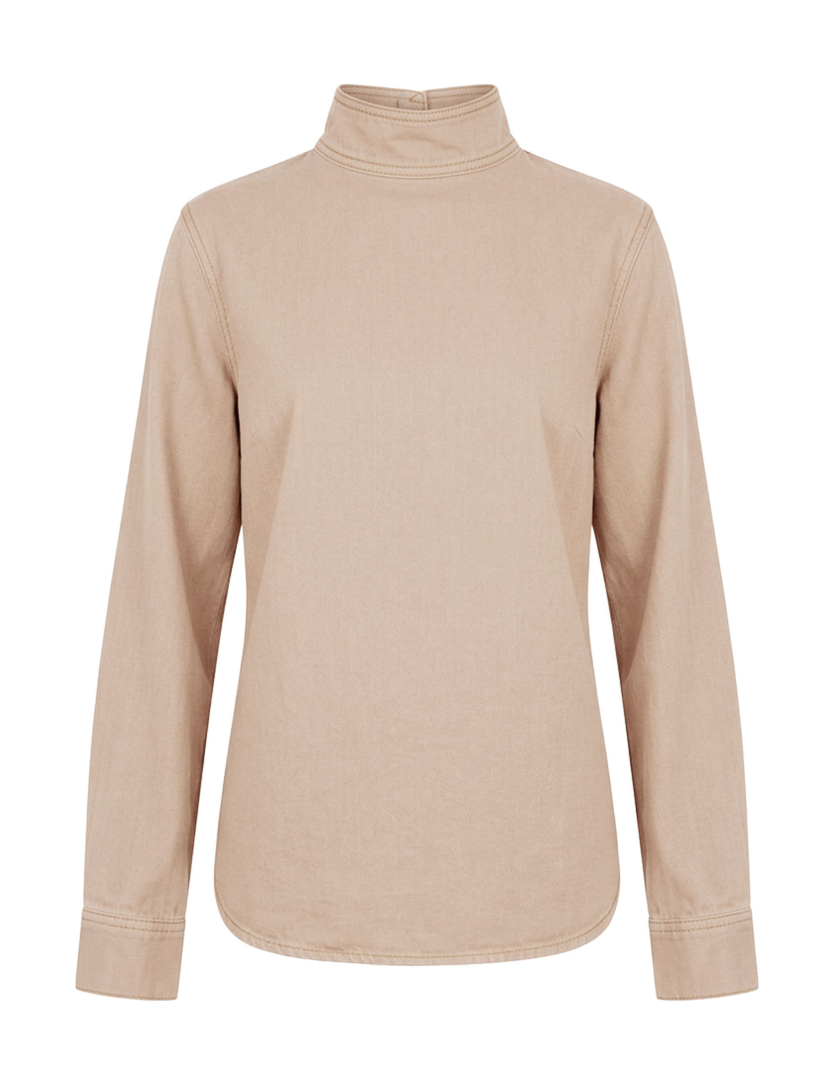 Blusa Zoe Sarja Areia