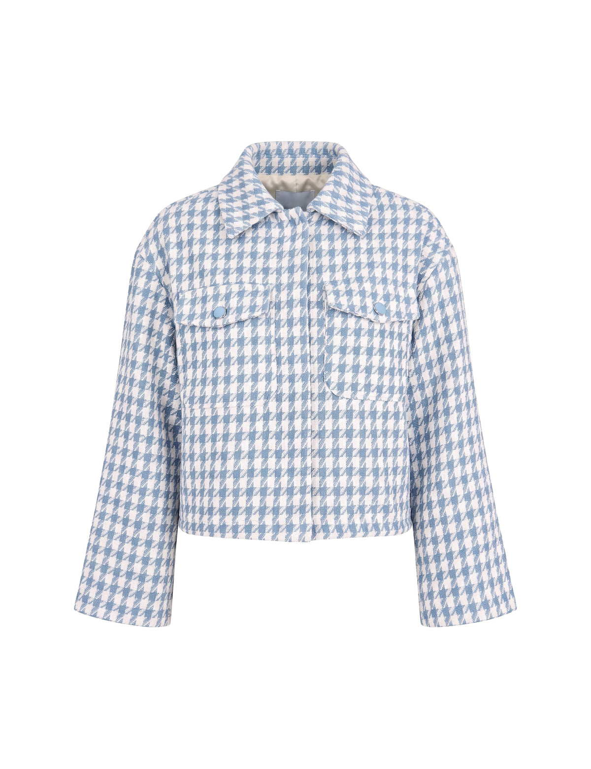 Casaqueto Elle Tweed Azul
