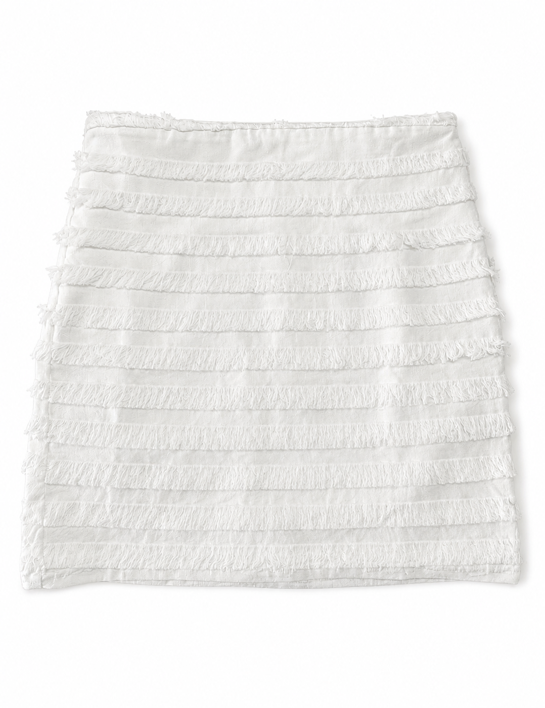 Saia Poppy Algodão Off White