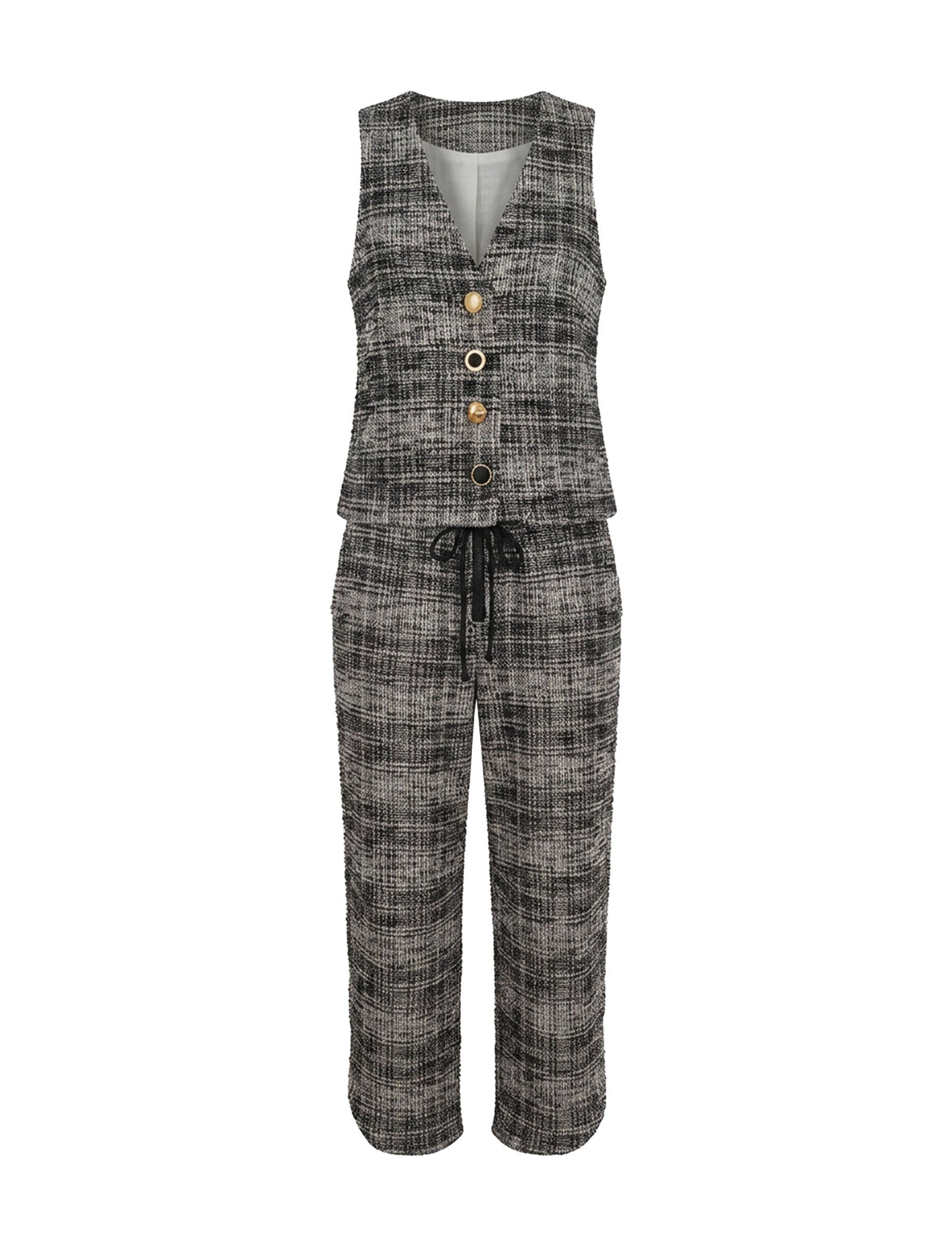 Conjunto Elle Tweed Preto