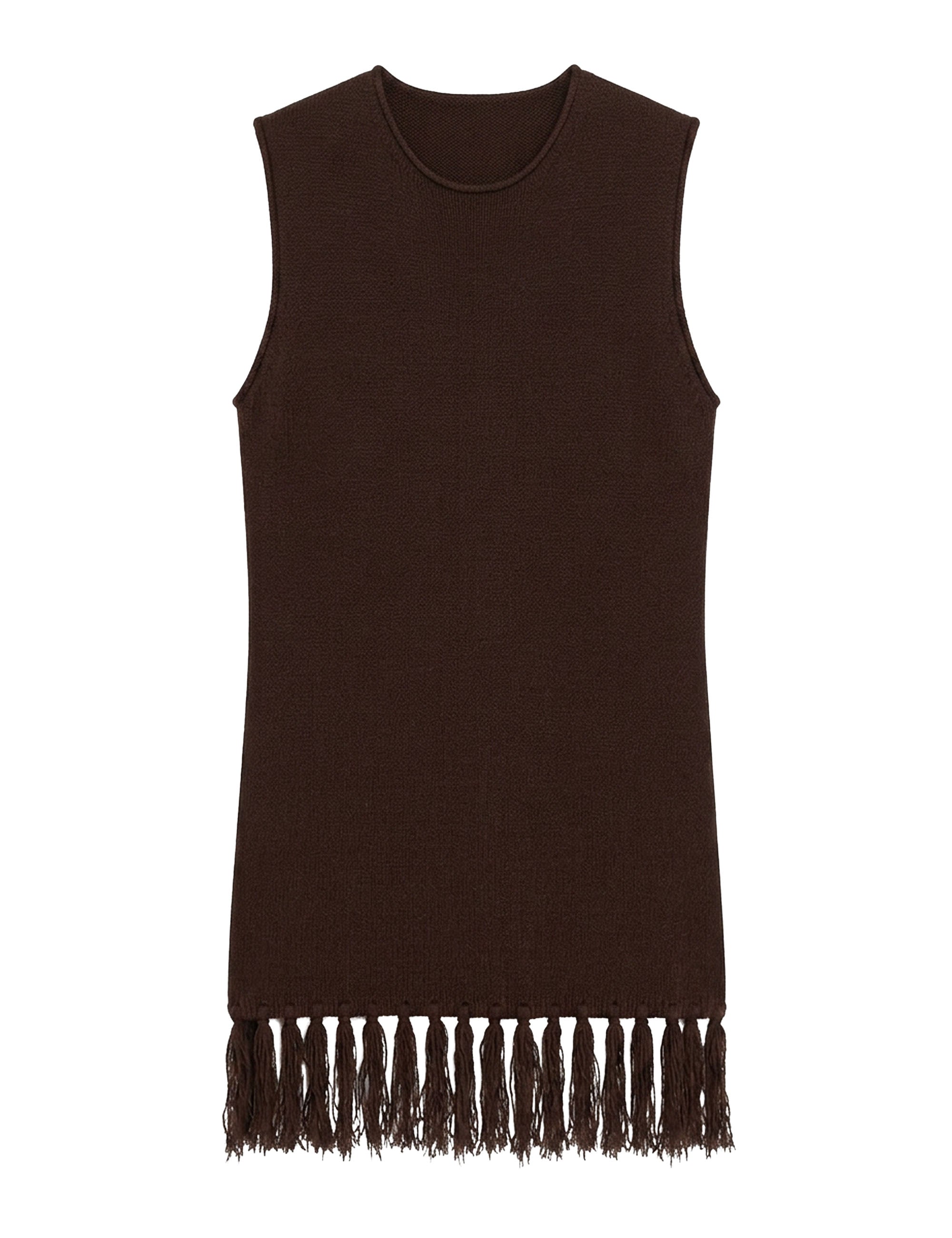 Blusa Maite Tricot Marrom