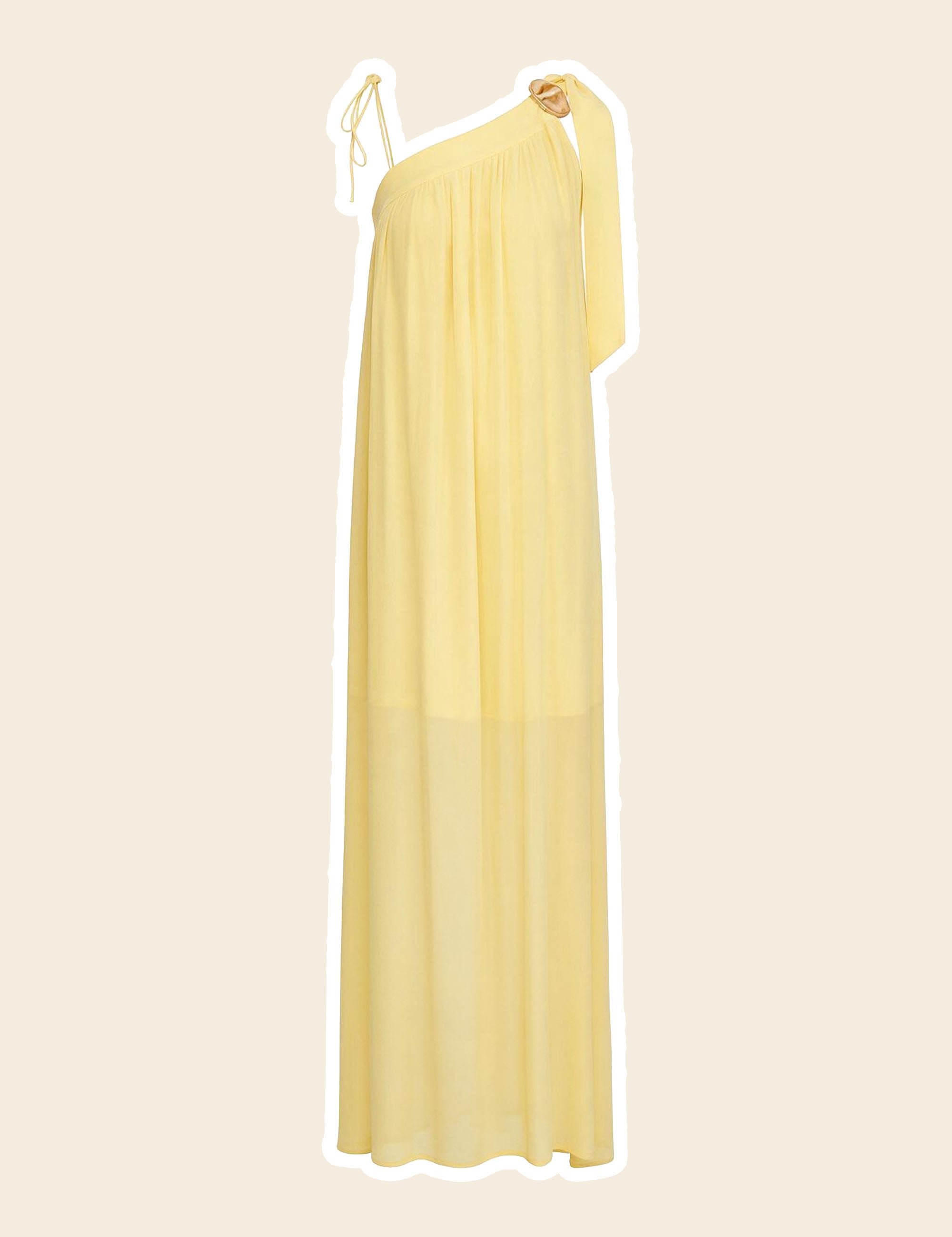 Vestido Kiara Musseline Amarelo
