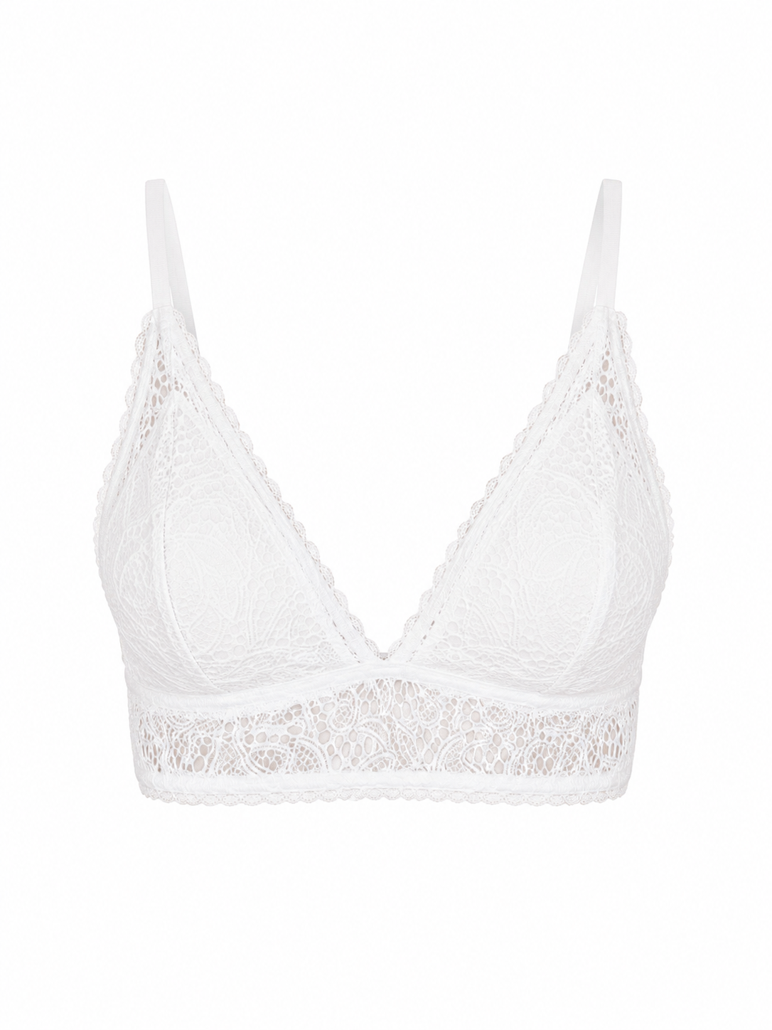 Top Dani Renda Branco