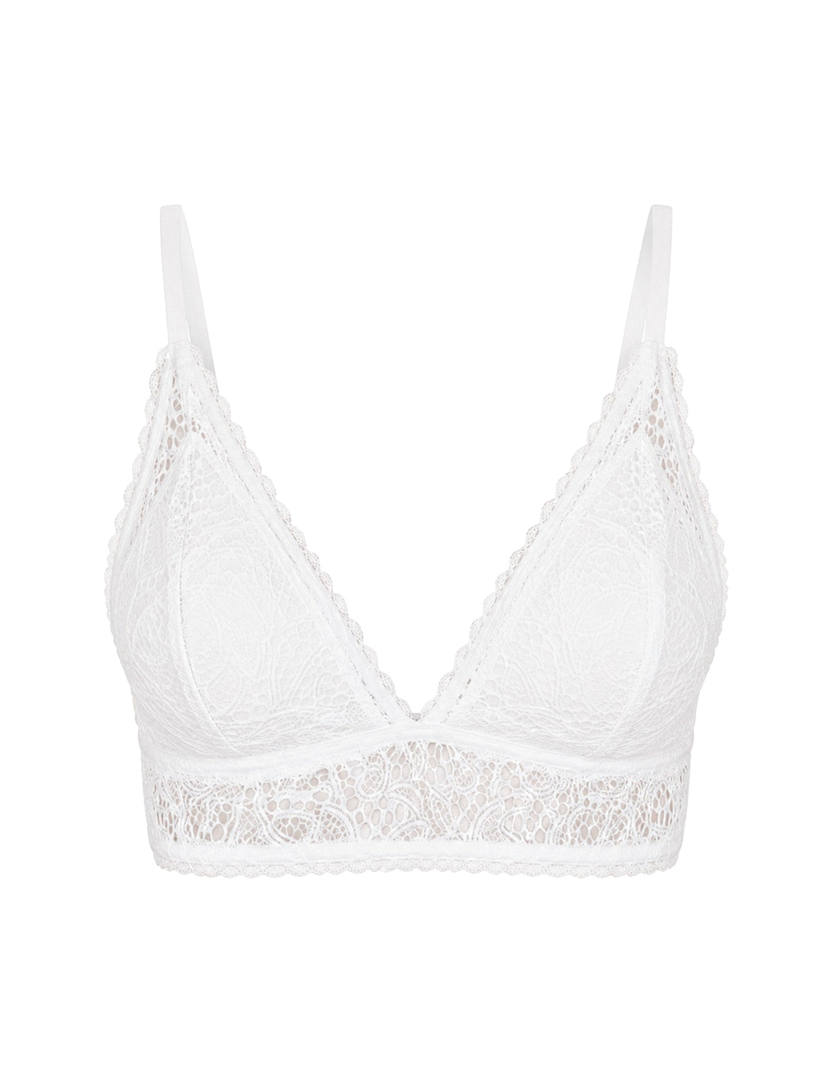 Top Dani Renda Branco