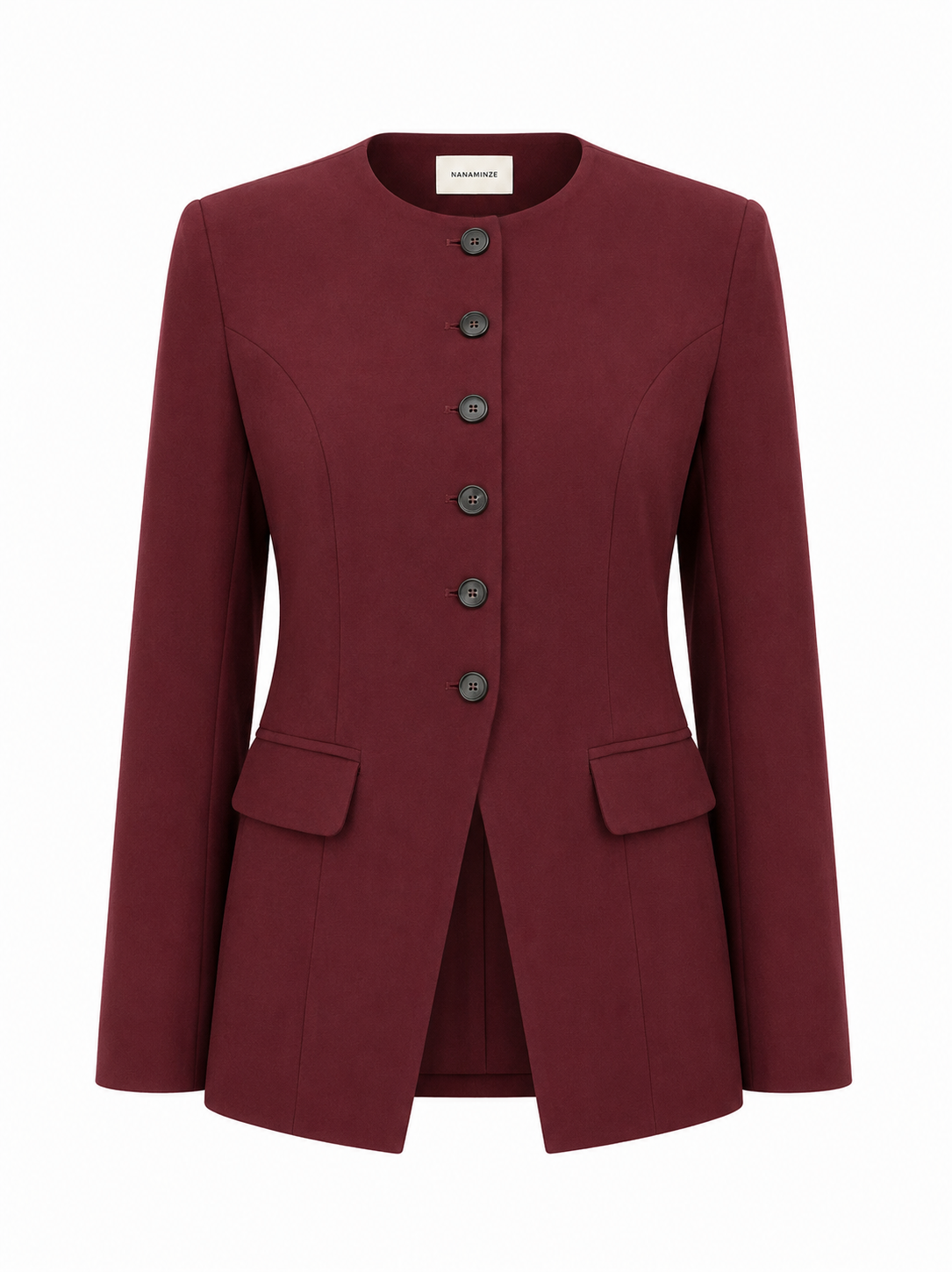 Blazer Olivia Alfaiataria Bordeaux