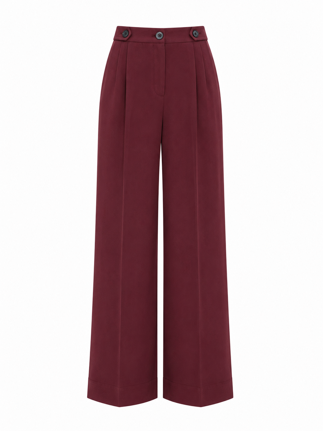 Calça Olivia Alfaiataria Bordeaux
