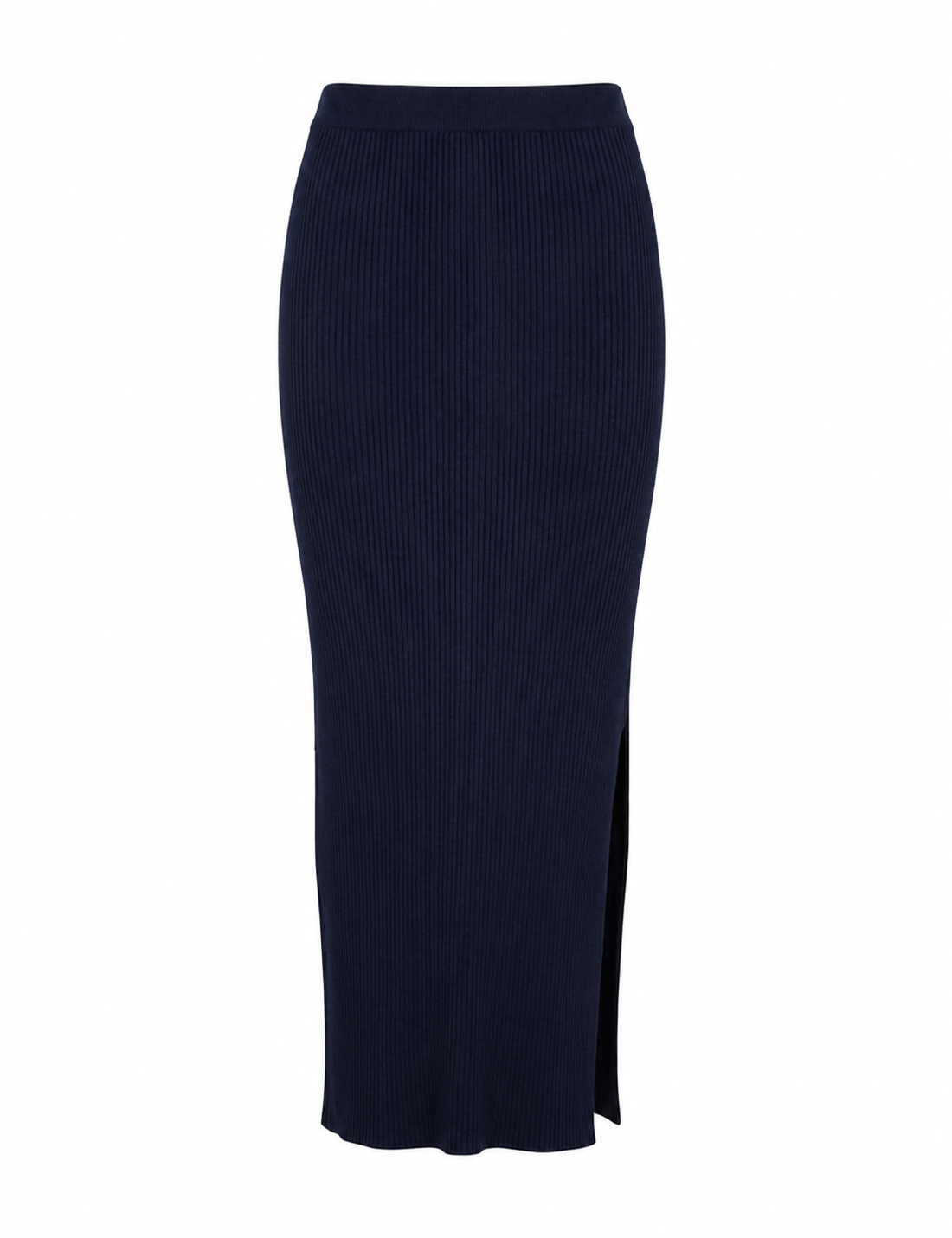 Saia Ariela  Tricot Marinho