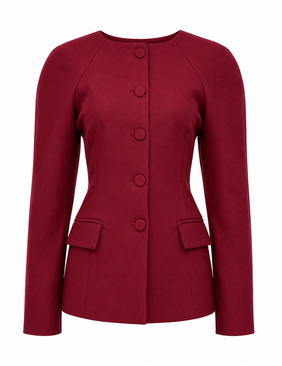 Blazer Nelly Tweed Carménère